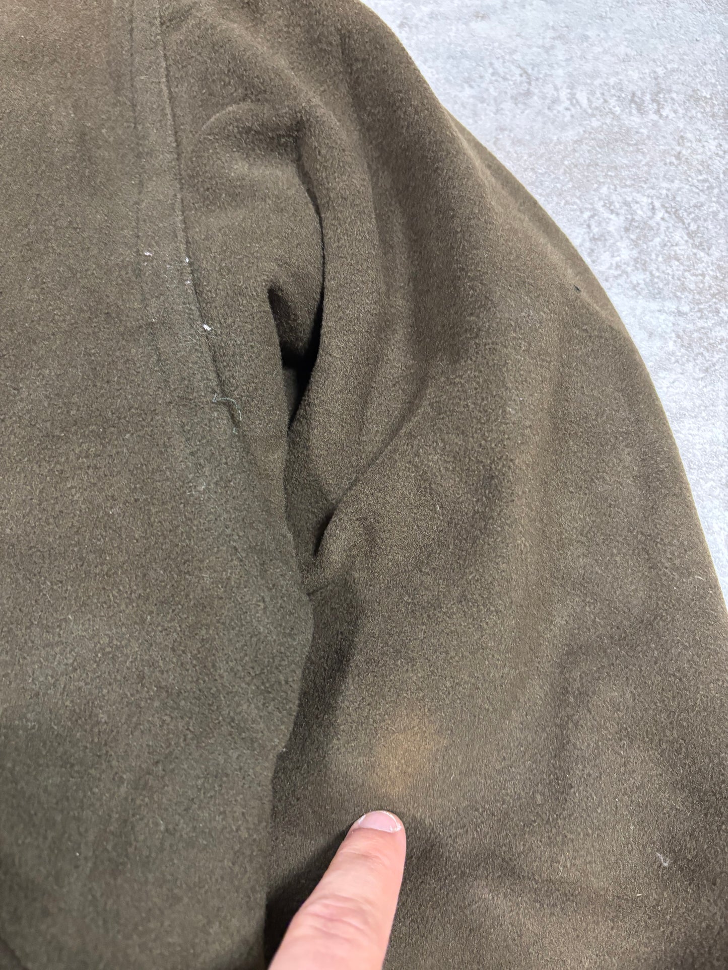 Chaqueta Bomber Cashmere Hugo Boss 90s Vintage - L