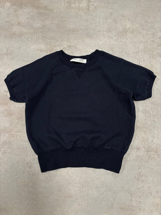 Sudadera Manga Corta Miu Miu 90s Vintage - M