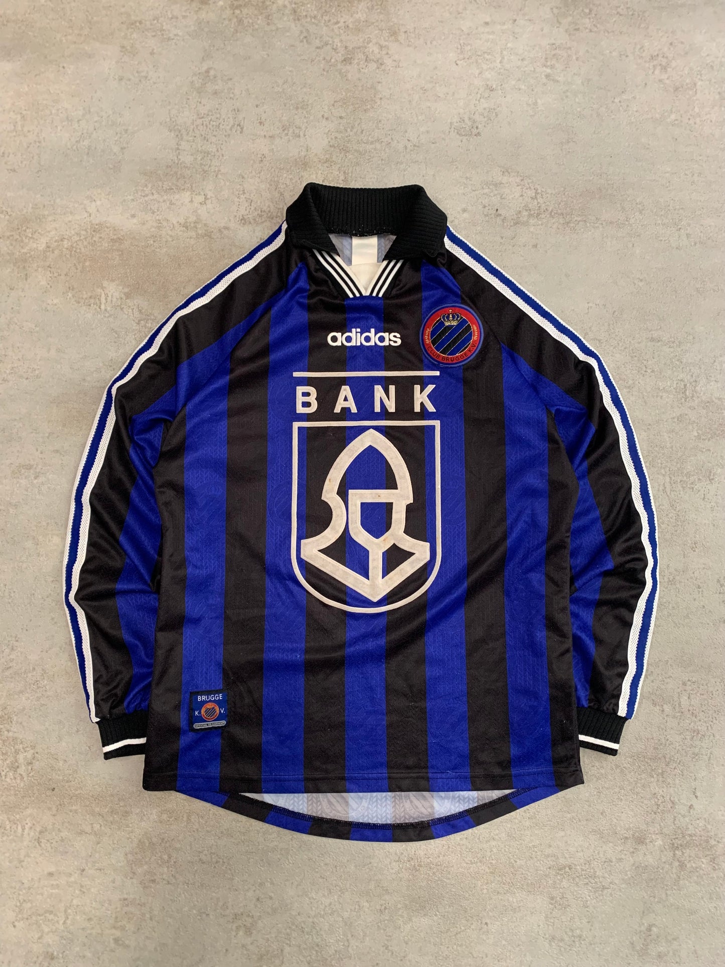 Camiseta Fútbol Vintage Adidas Brugge 1997 Kit - L