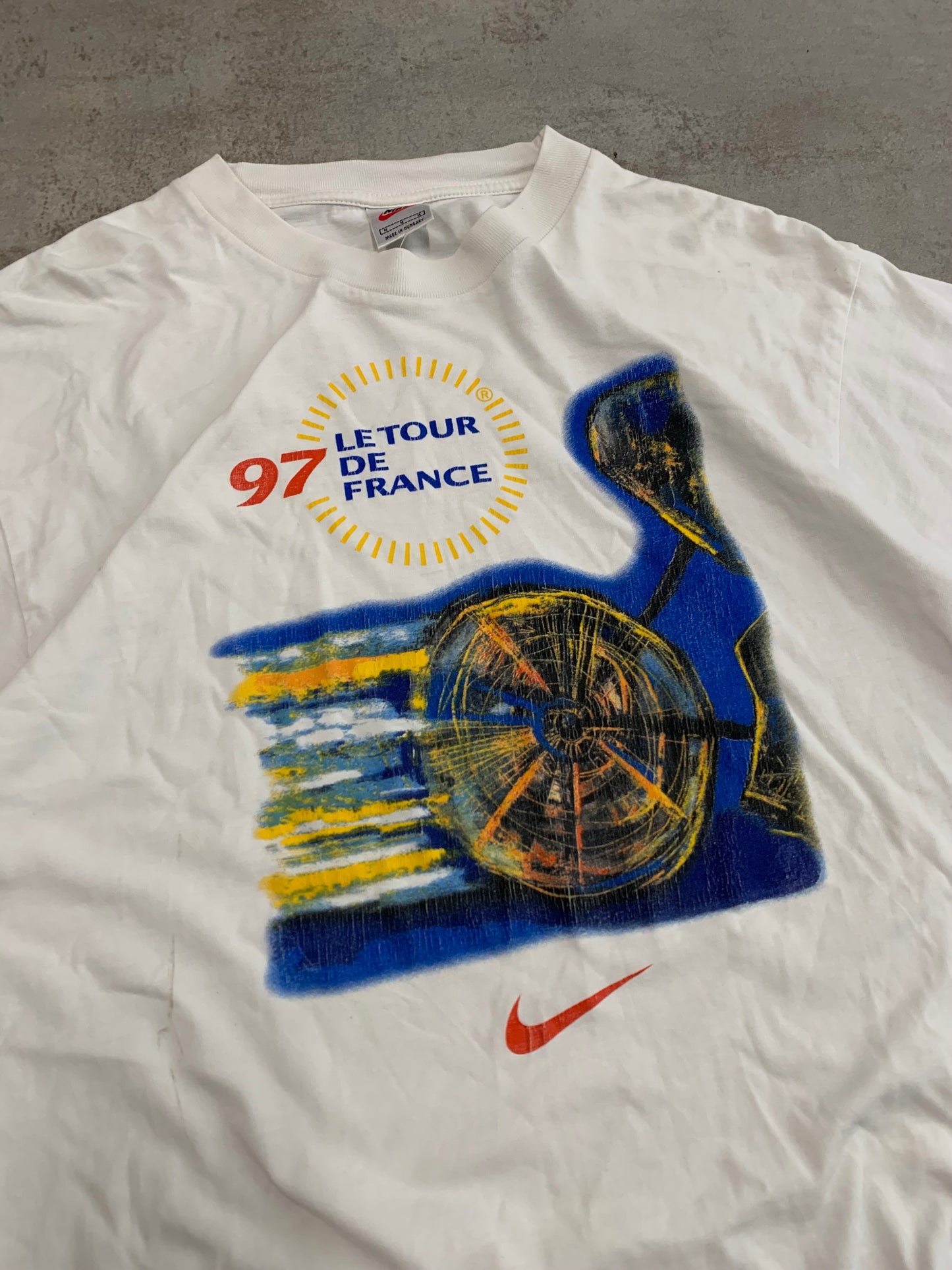 Camiseta Vintage Nike Tour De France 1997 - M