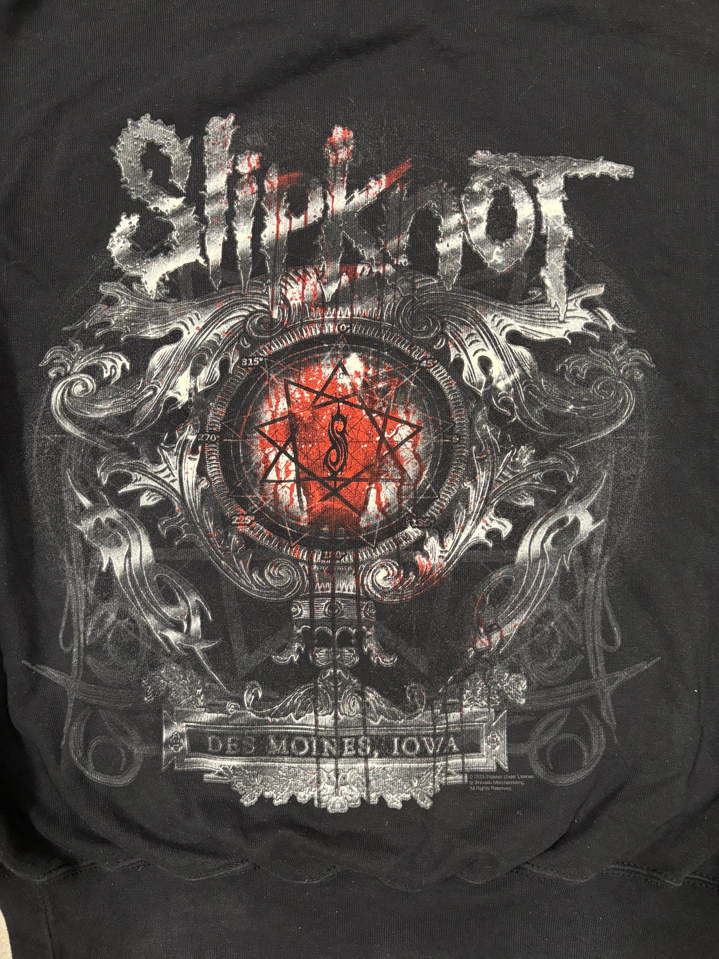 Sudadera ‘Boxy Fit’ Slipknot 2013 Tour - M