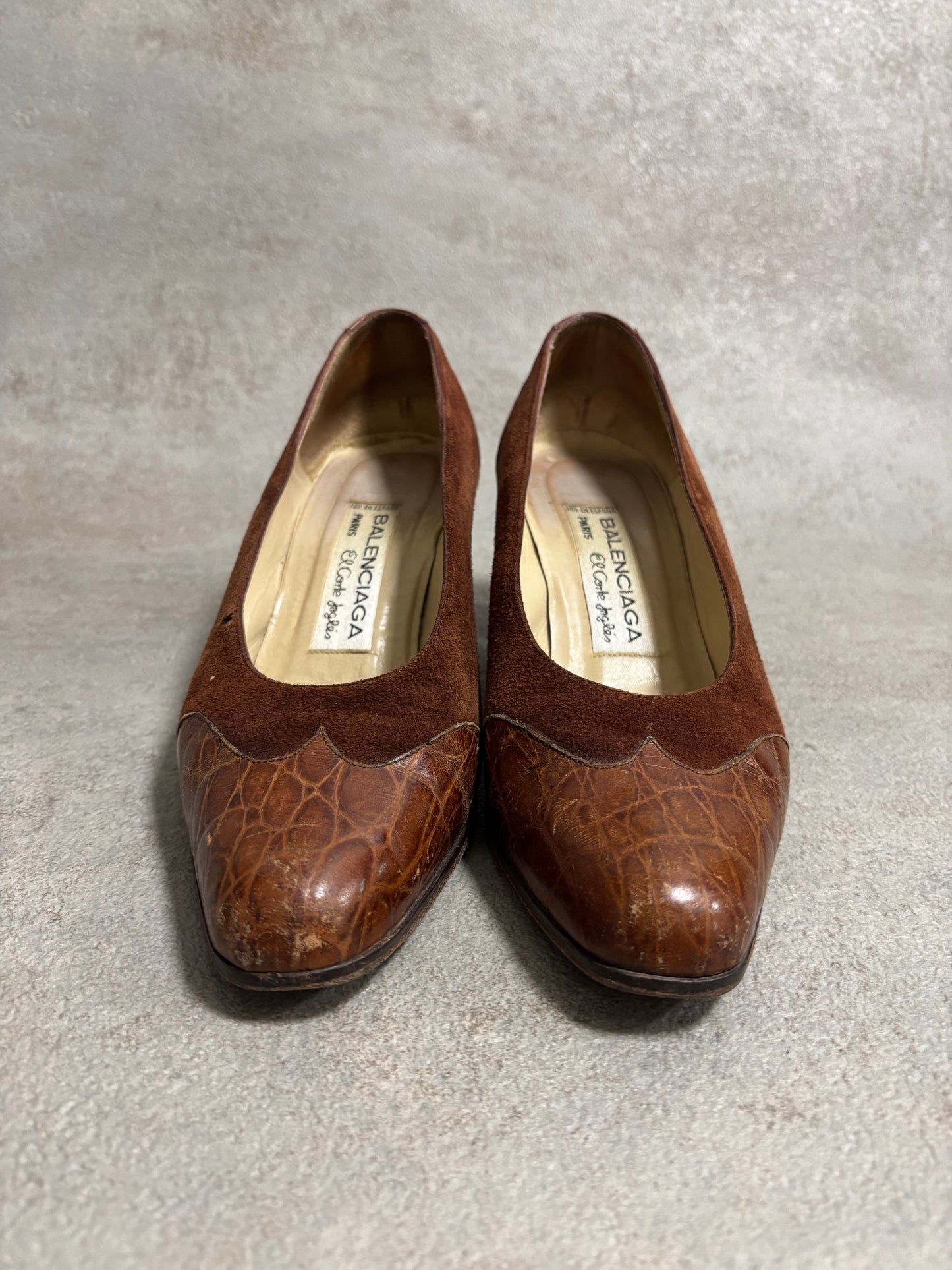 Tacones Balenciaga Cuero/Piel 00s Vintage - 36