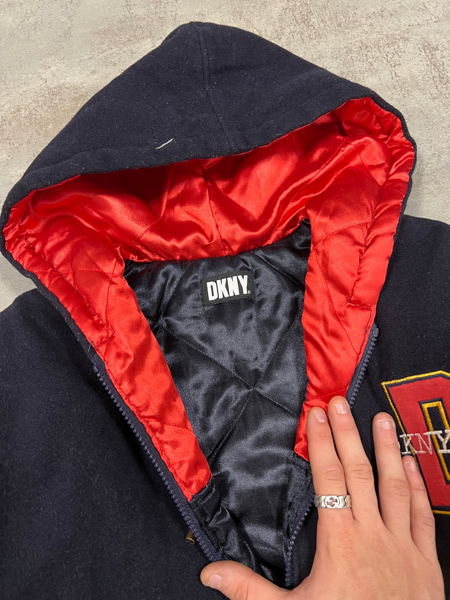 Bomber Universitària Vintage DKNY - XS