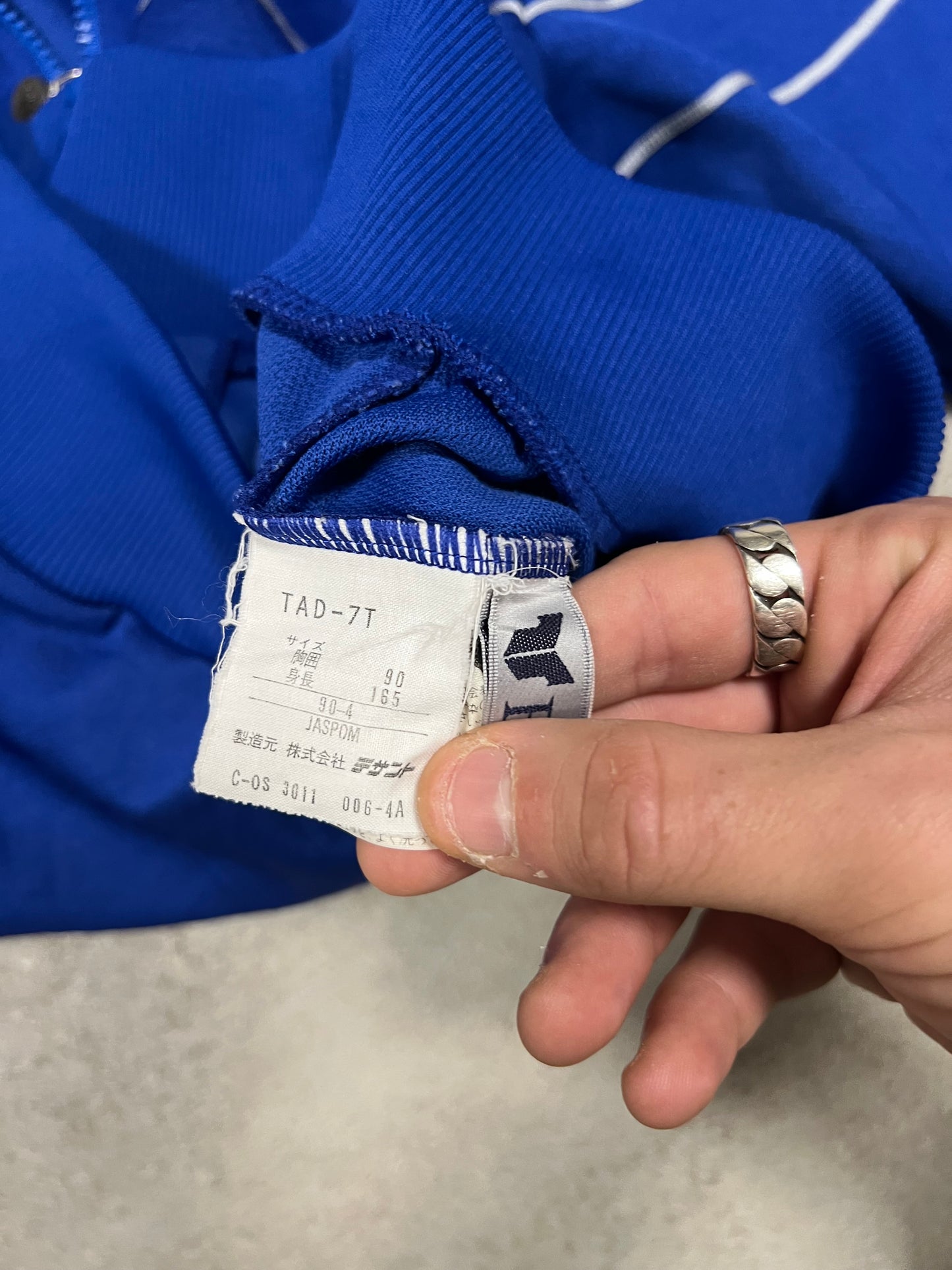 Chaqueta Track Vintage Adidas 70’s Descente Made in West Germany - M