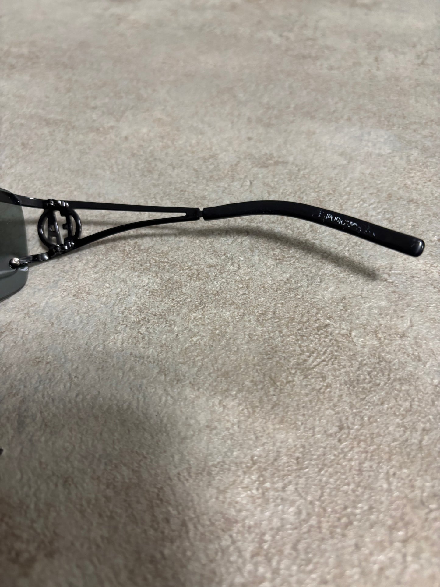 Gafas Metálicas Emporio Armani 00s Vintage