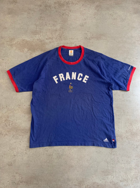 Camiseta Vintage Adidas Francia Euro 2004 - L