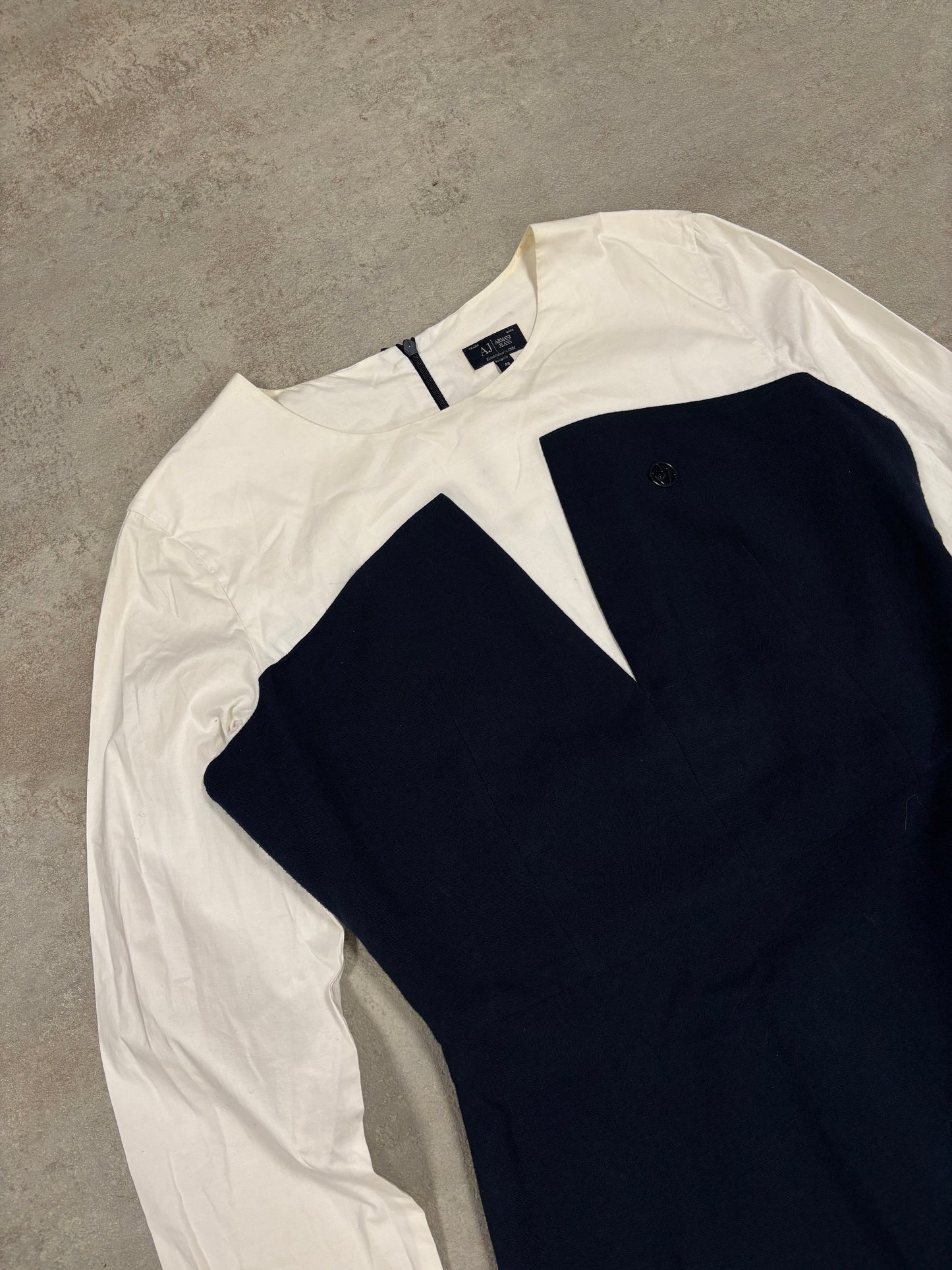 Vestido Largo Arreglado Armani Jeans - M