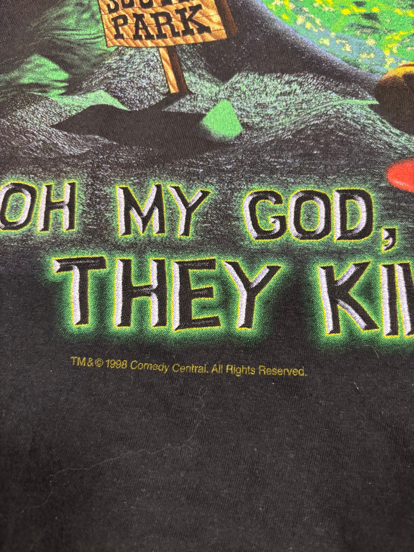 Camiseta South Park ‘Kenny’ 1998 Vintage - M