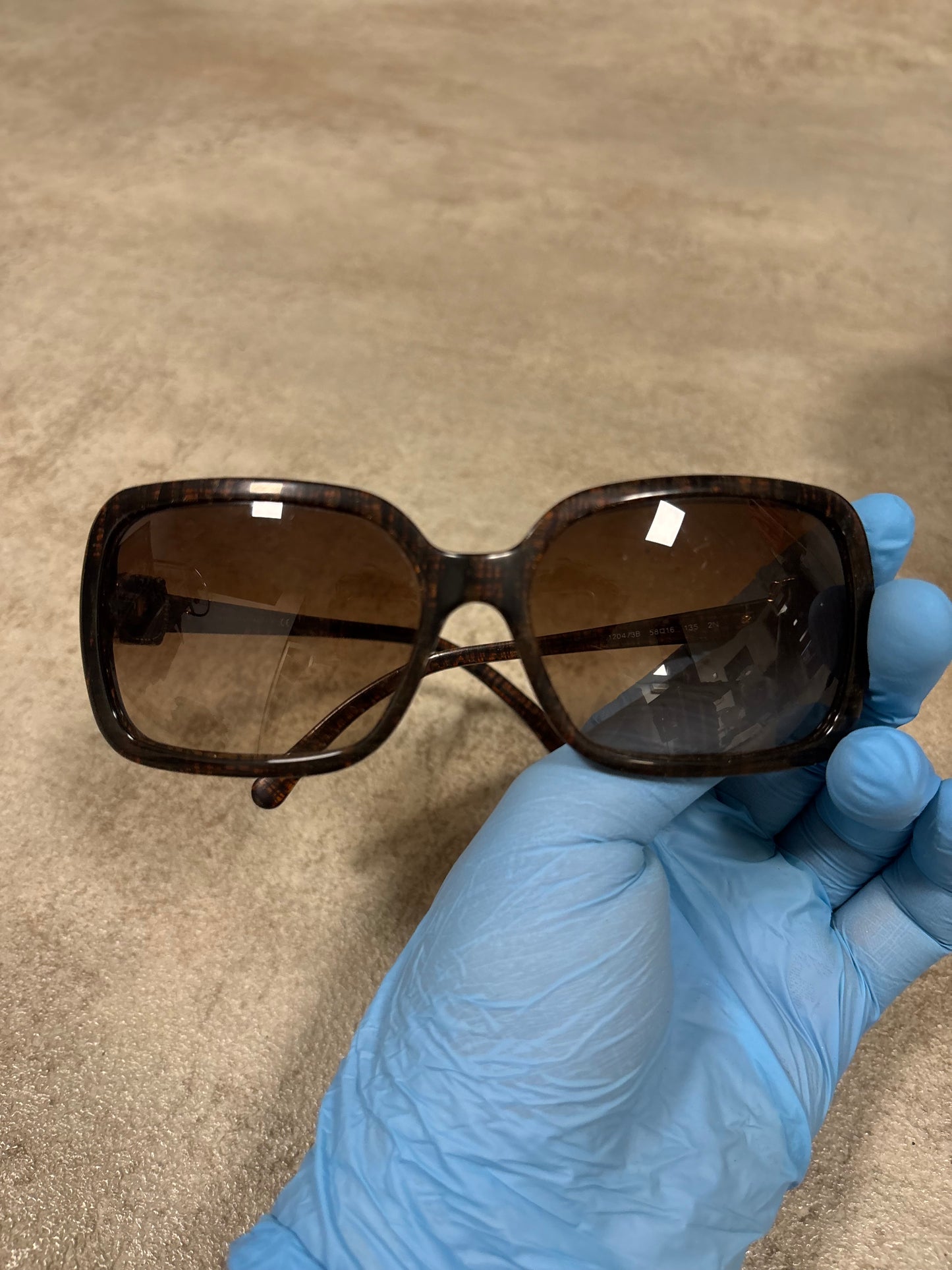 Gafas Oversize Tweed Chanel 00s Vintage