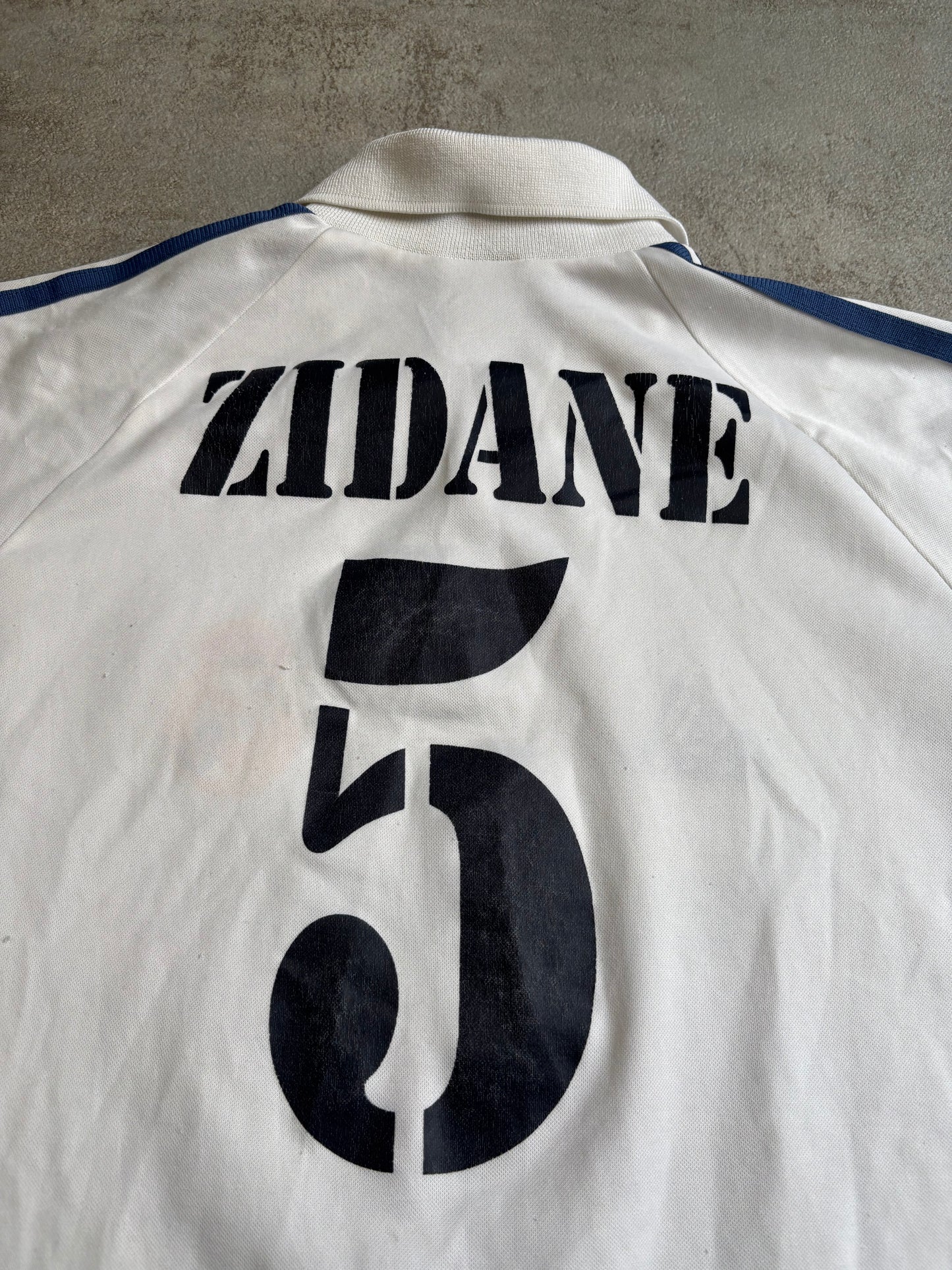 Conjunto Partido Real Madrid Adidas ‘Zidane 5’ 2001 Vintage - S