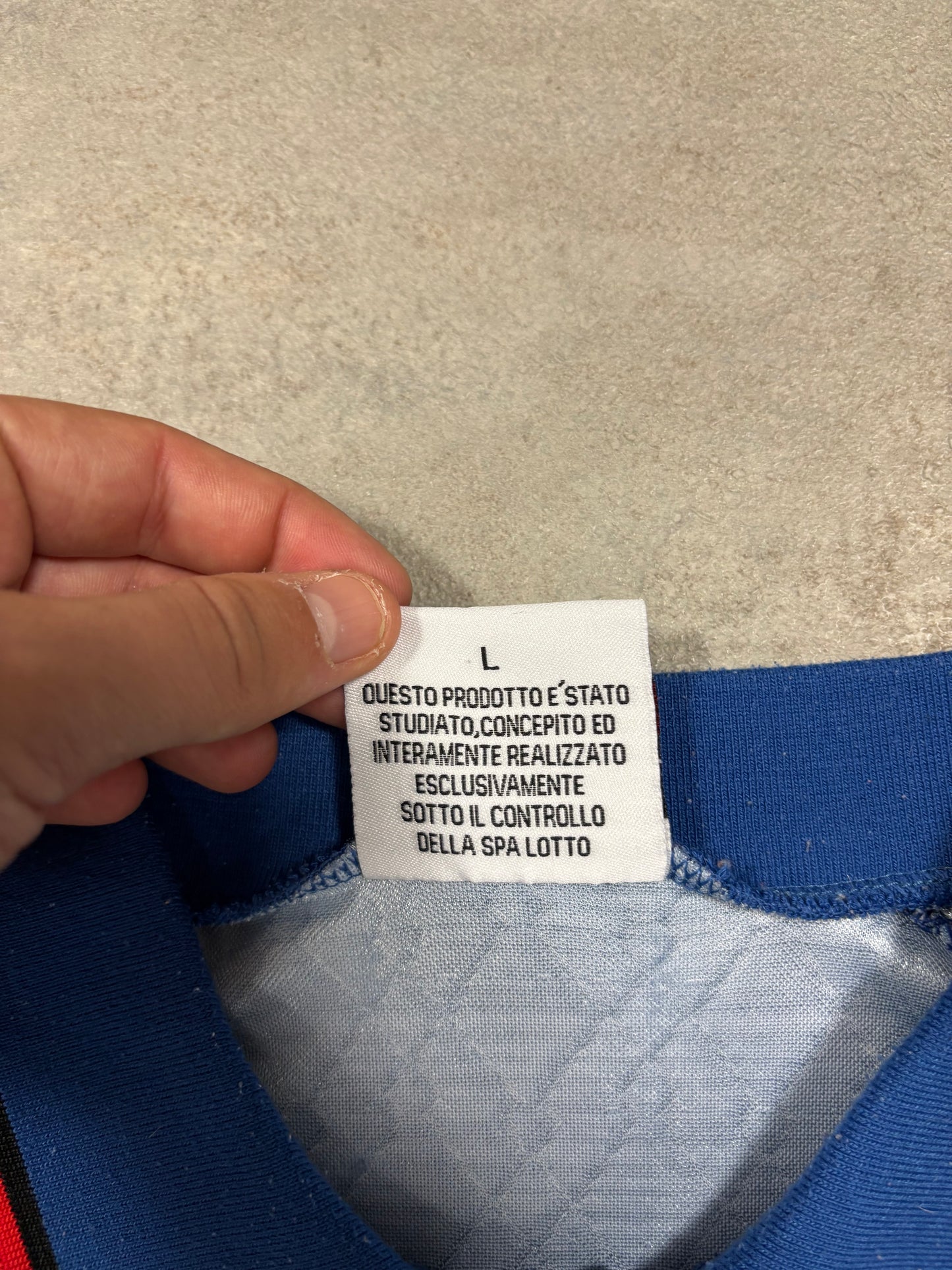 Camiseta 4 Equipación Lotto A.C Milán ‘Baggio 18’ 1995/96 Vintage - M