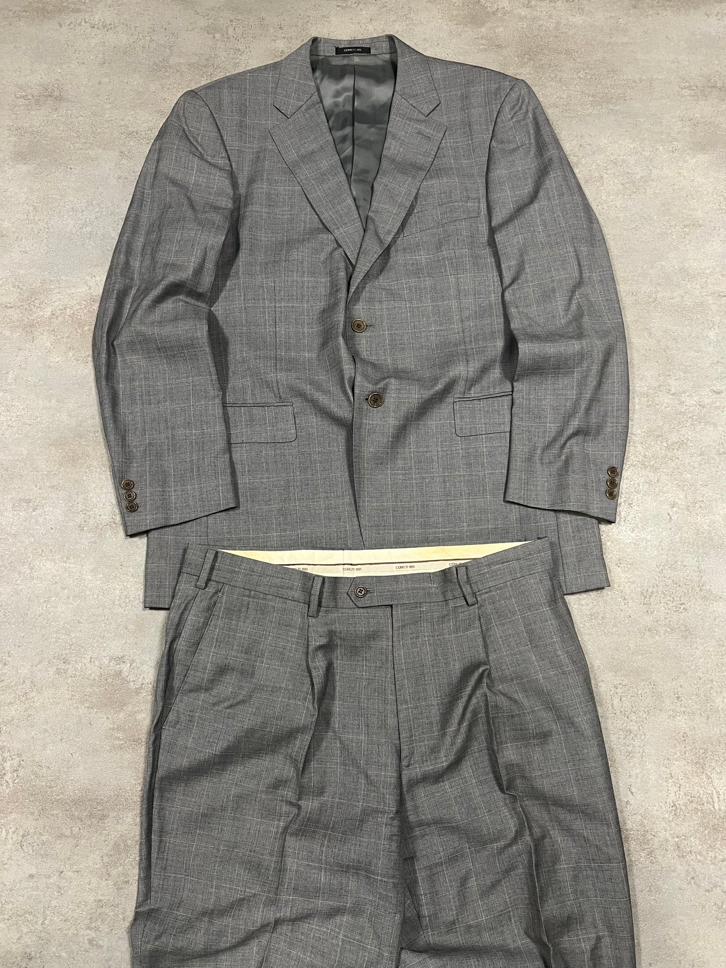 Traje Completo Vintage Cerruti 90’s - L