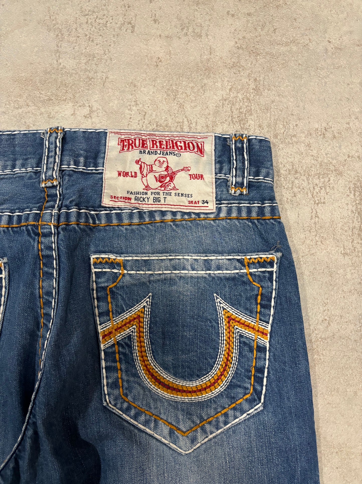 Pantalones Vaqueros True Religion 00s Vintage - S