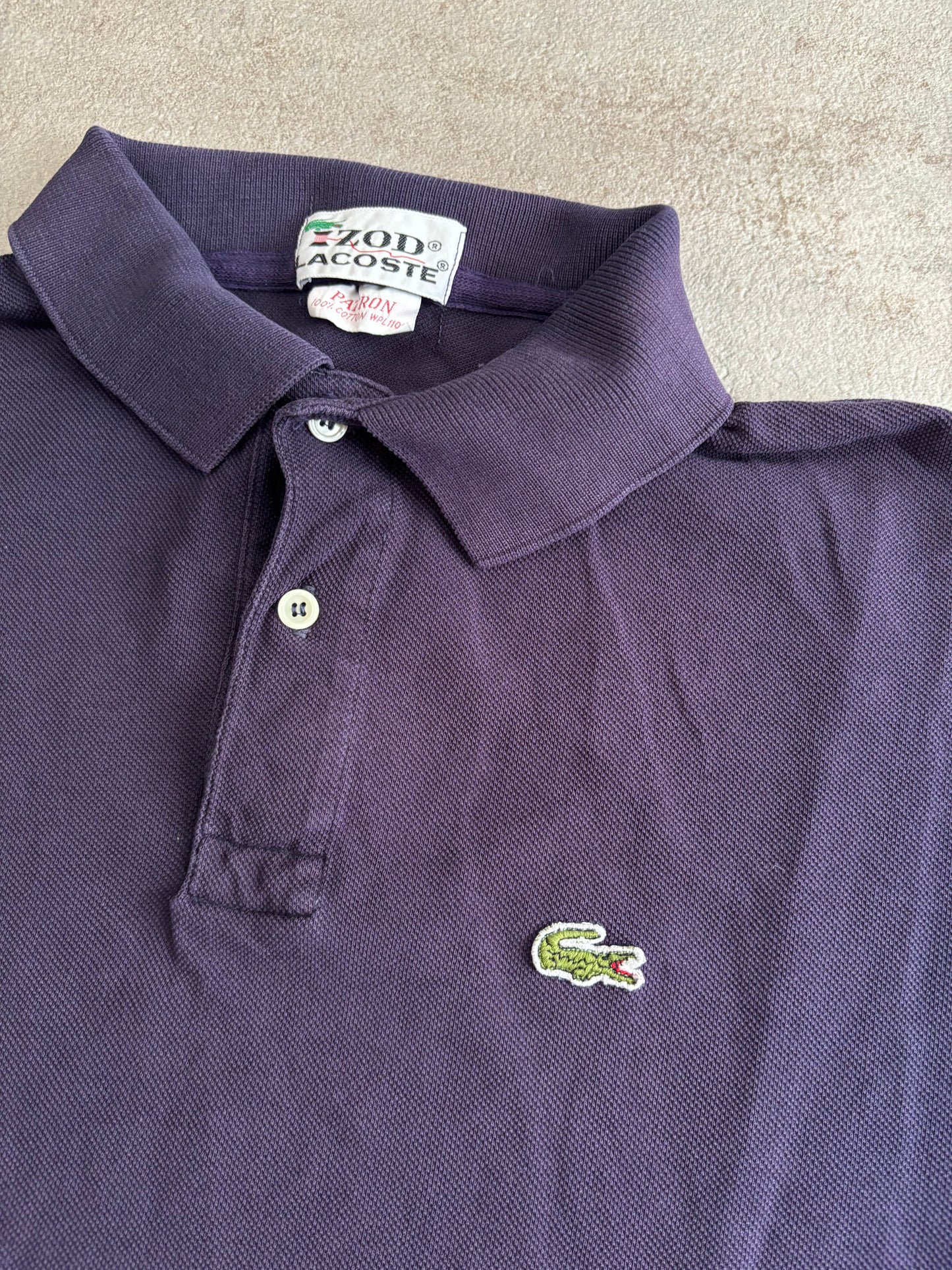 Polo Izod Lacoste 80s Vintage - S