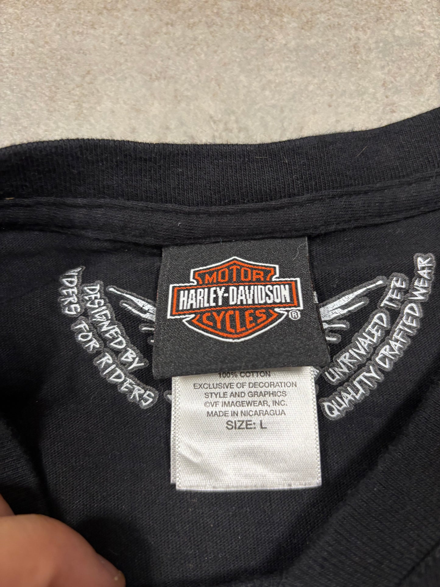 Camiseta KnoxVille Harley Davidson 2012 - M