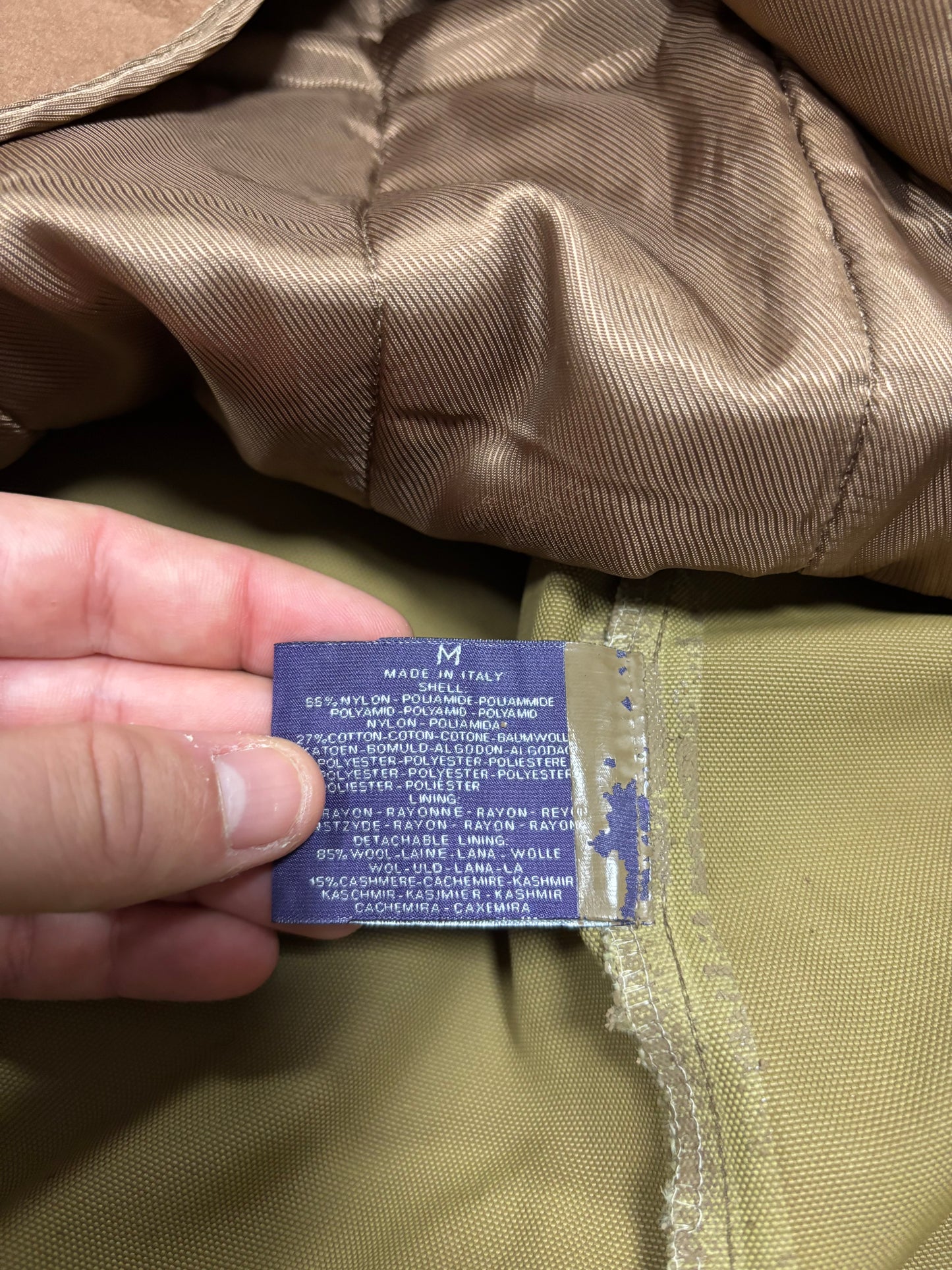 Gabardina 2 Piezas Ralph Lauren ‘Purple Label’ 00s Vintage - M