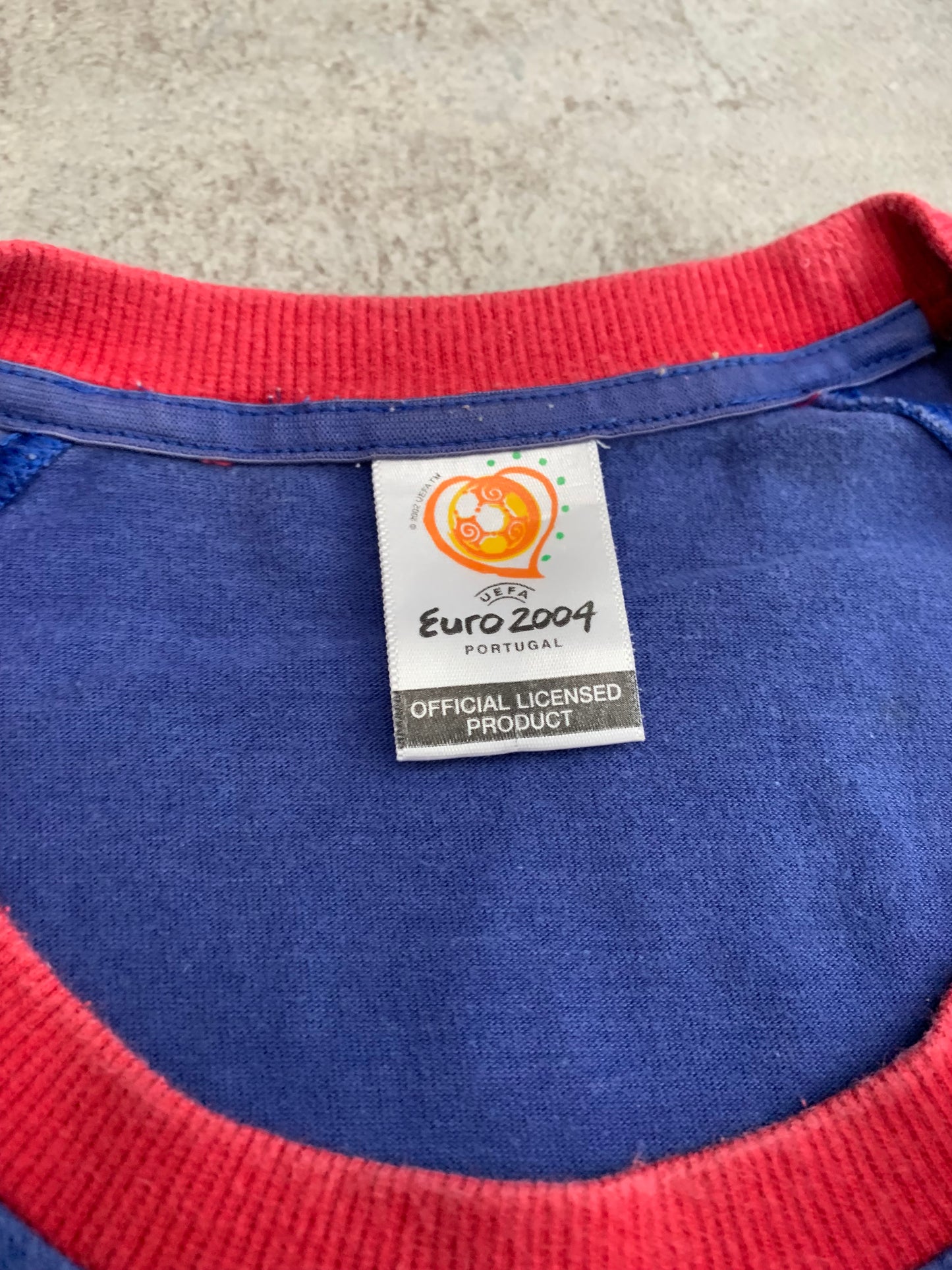 Camiseta Vintage Adidas Francia Euro 2004 - L