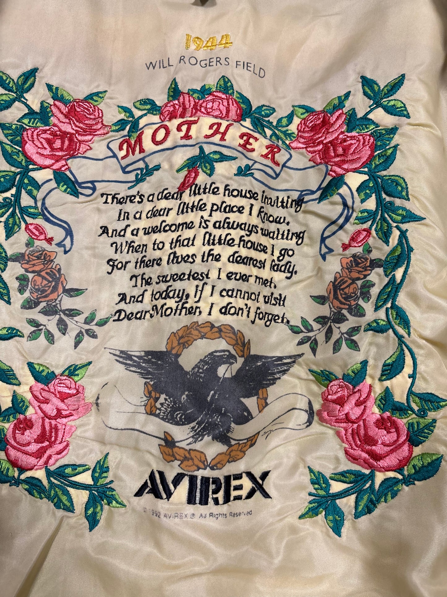 Chaqueta Cuero G-1 Avirex 1992 Vintage - L