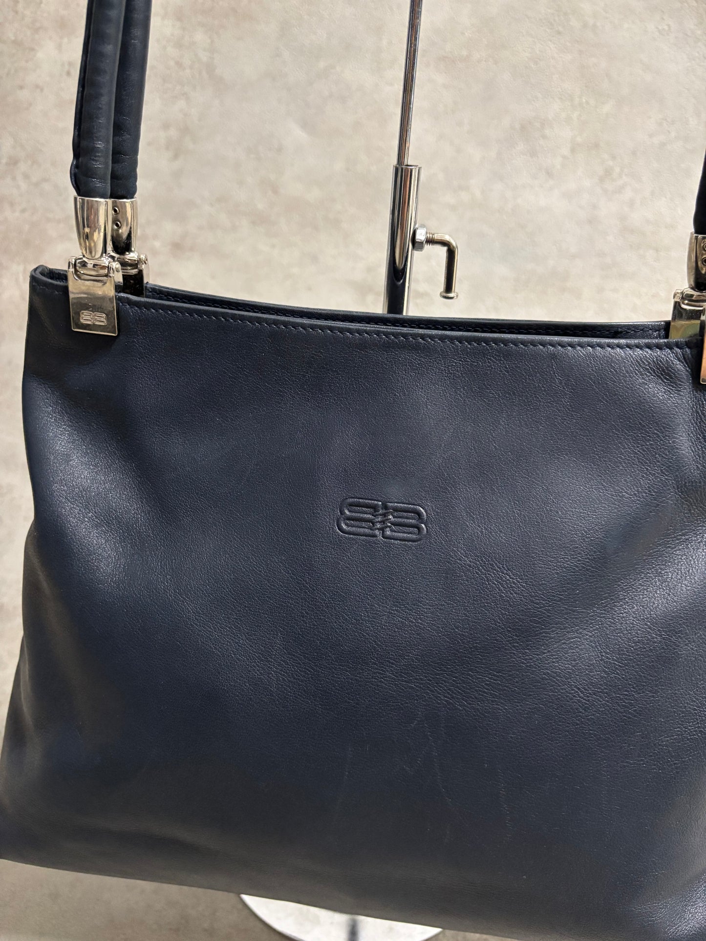 Bolso Hombro Cuero Balenciaga 00s Vintage