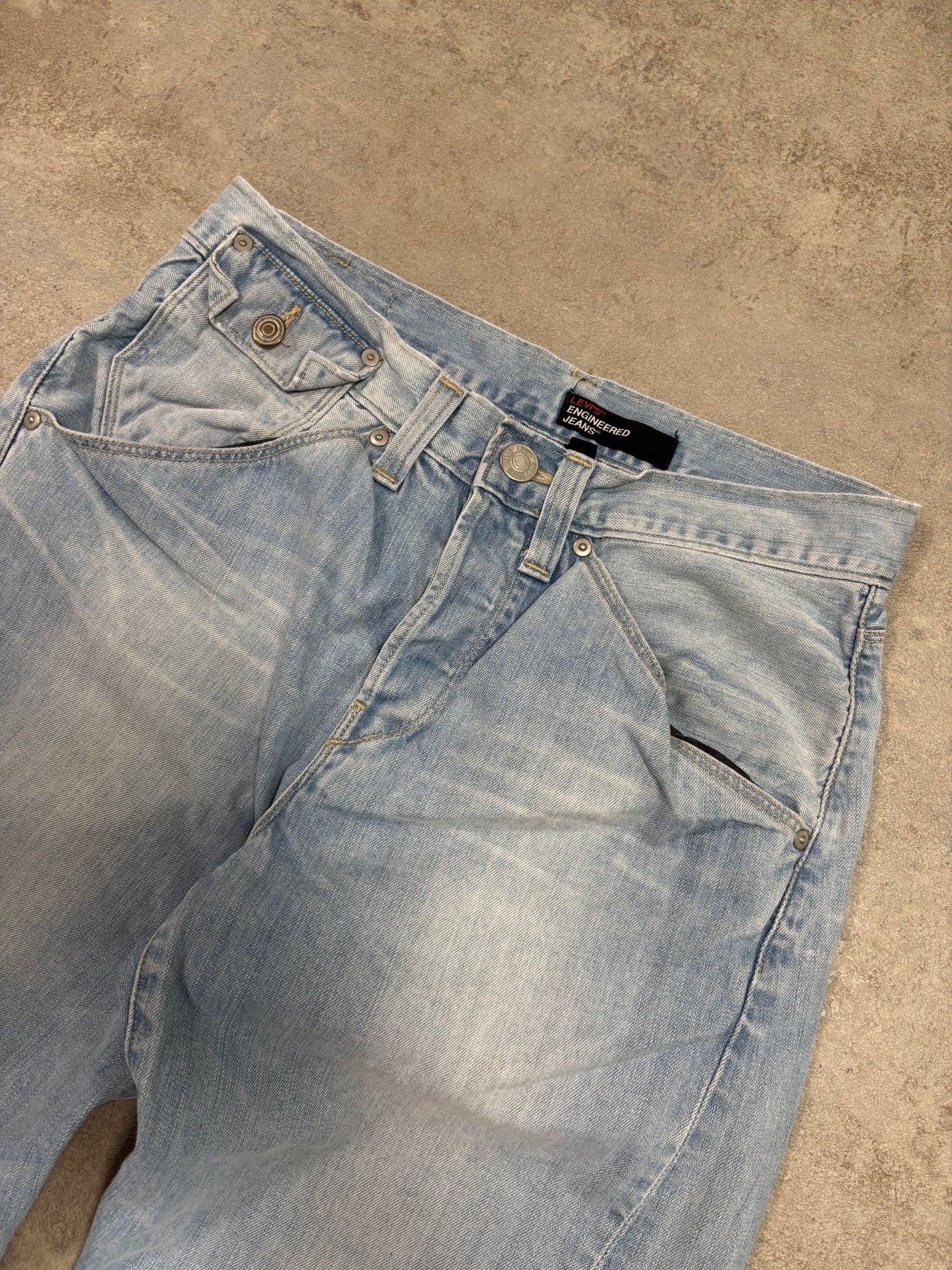 Pantalones Rectos Levi’s Engineered 00s Vintage - S