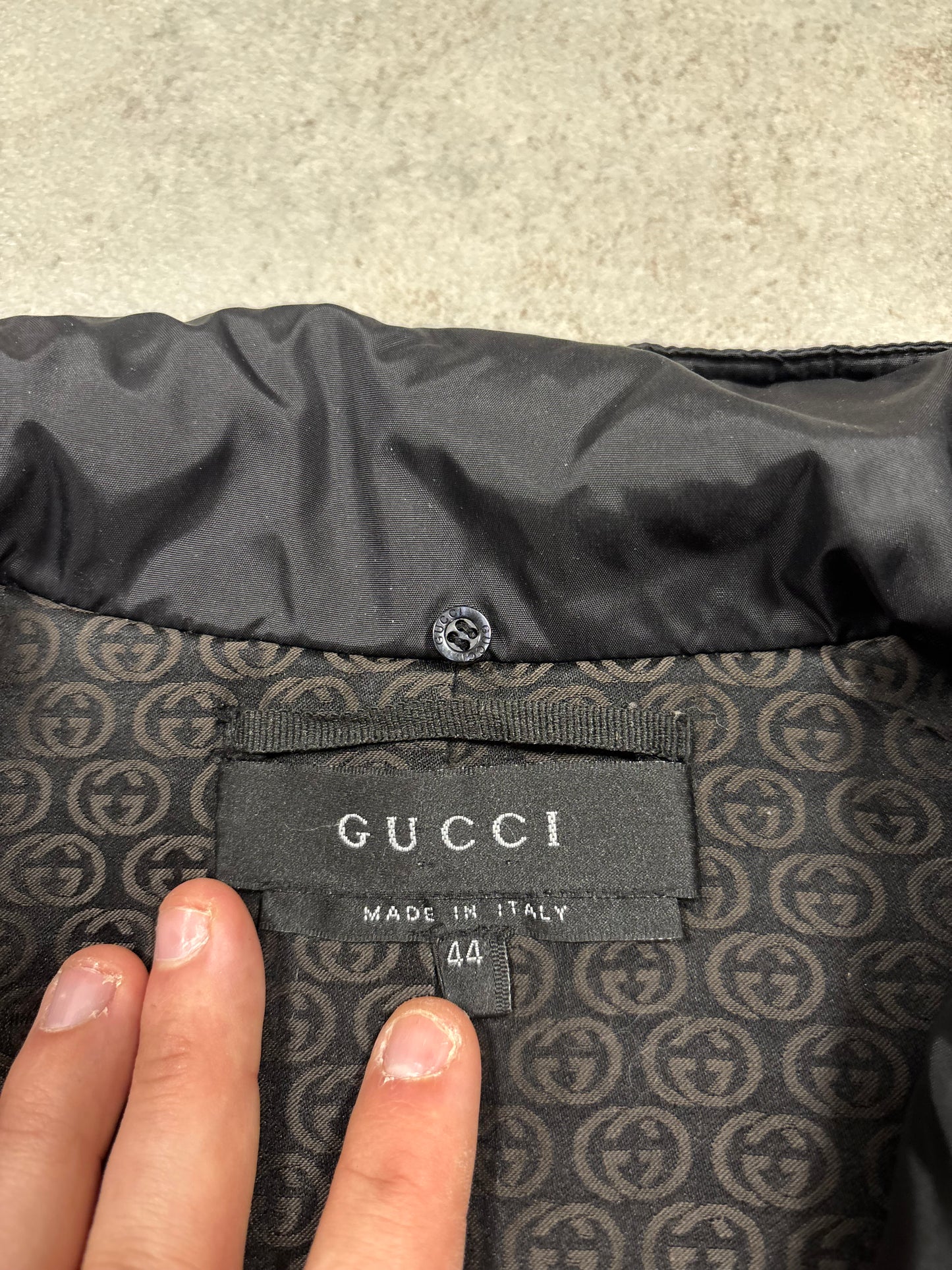 Chaqueta Blazer Nylon ‘Without Fur’ Gucci By Tom Ford AW/2004 Vintage - M