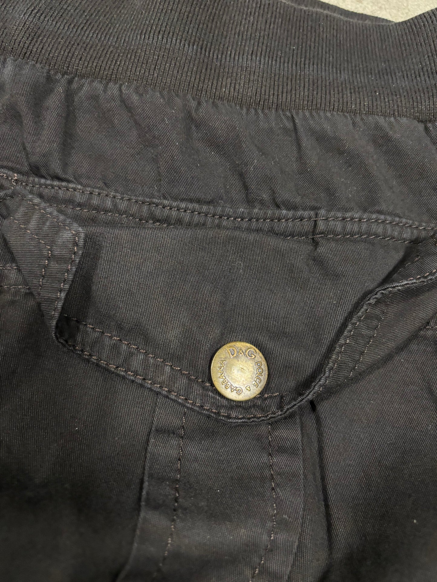 Pantalones Cargo Anchos Dolce & Gabbana 2002 Vintage - M