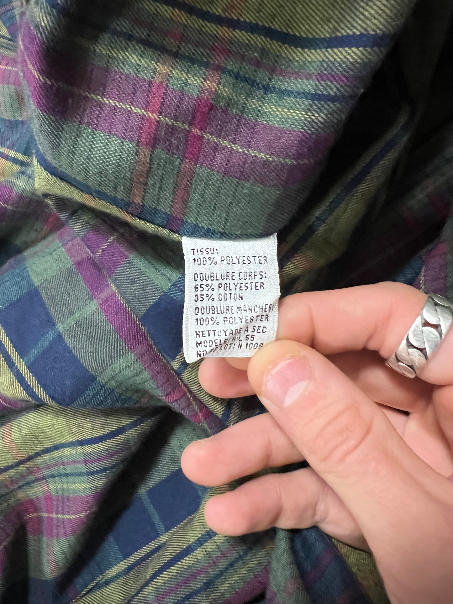 Gabardina Vintage Yves Saint Laurent 80’s - L