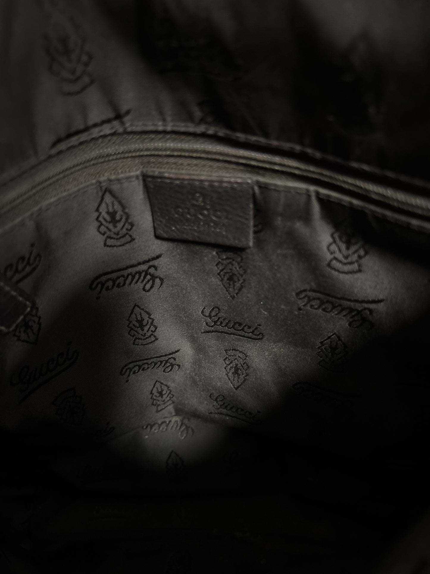 Bandolera ‘Guccissima’ Cuero Gucci 00s Vintage