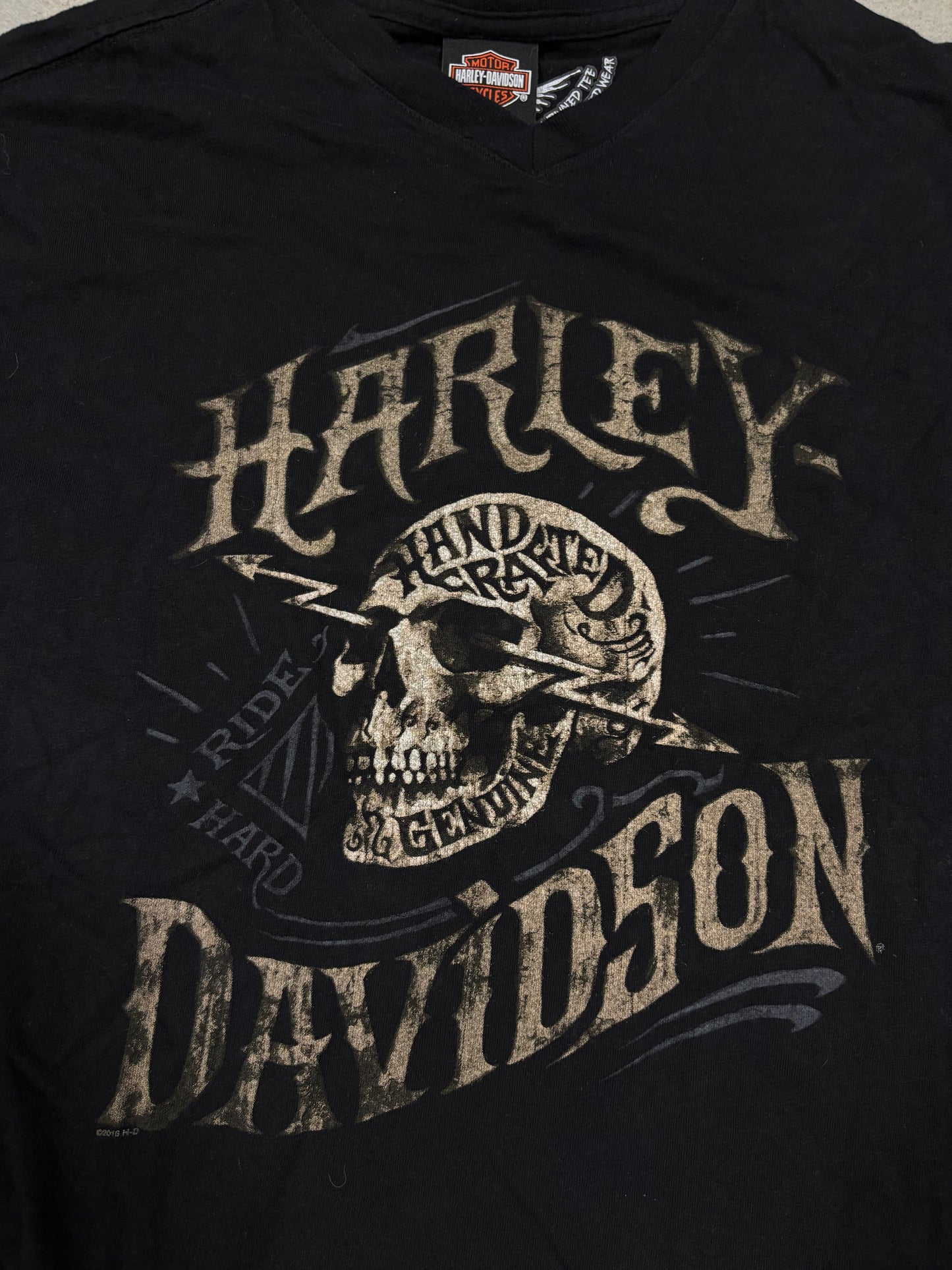 Camiseta KnoxVille Harley Davidson 2012 - M
