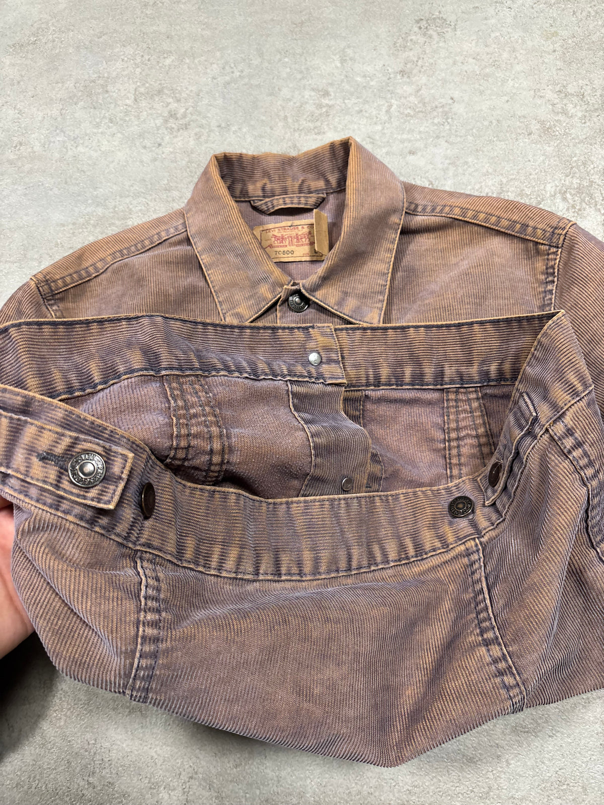 Chaqueta Pana Irisdescente Levi’s 00s Vintage - L Woman