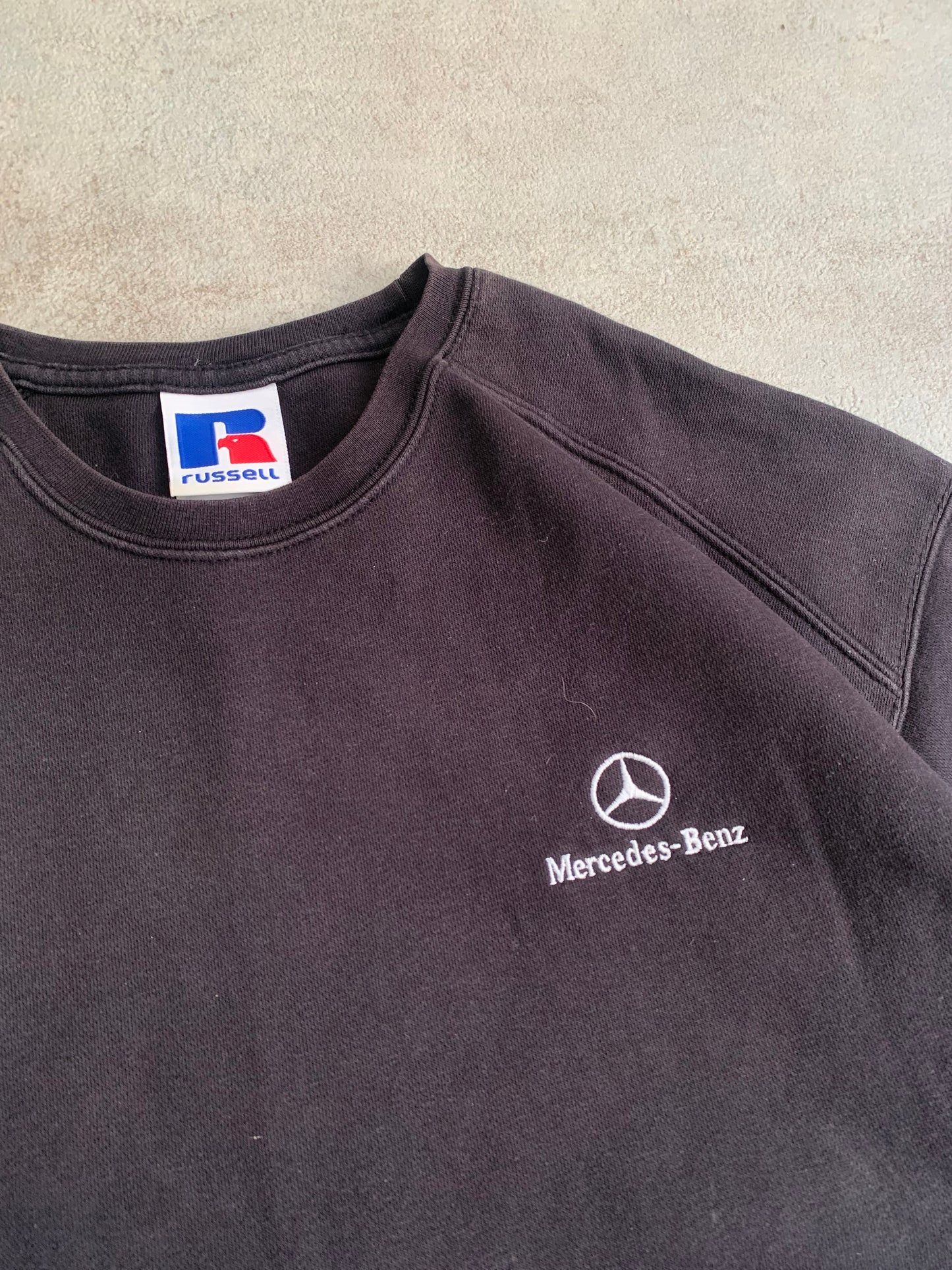 Sudadera Vintage Russell Mercedes - L