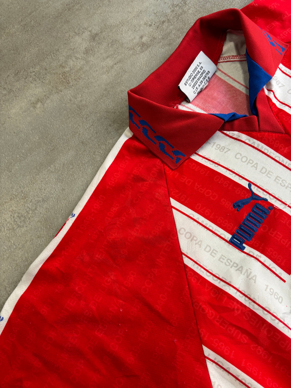 Camiseta Puma Atlético de Madrid 1995/1996 Vintage - L