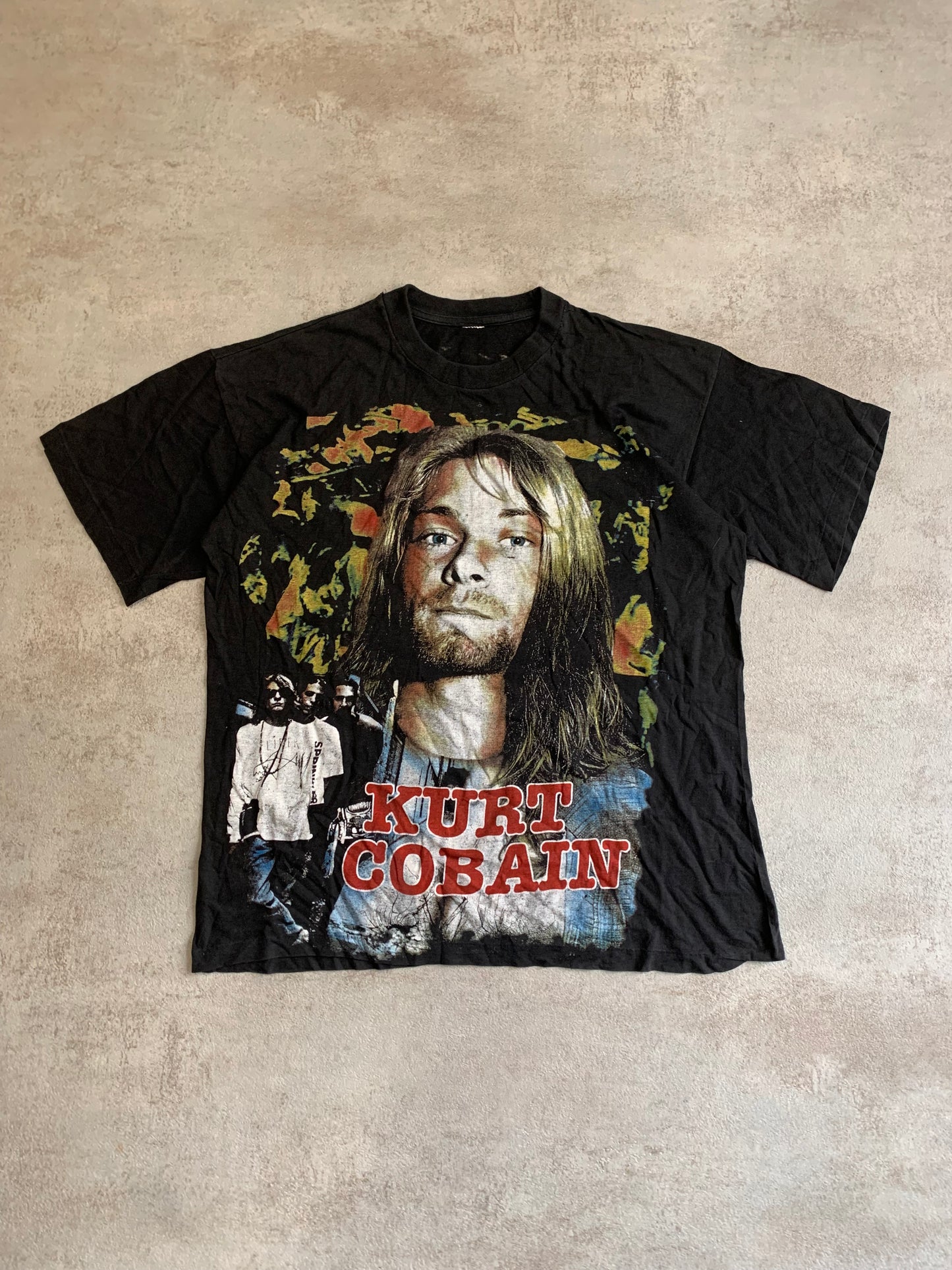 Camiseta Vintage Kurt Cobain Nirvana 90’s Bootleg - M