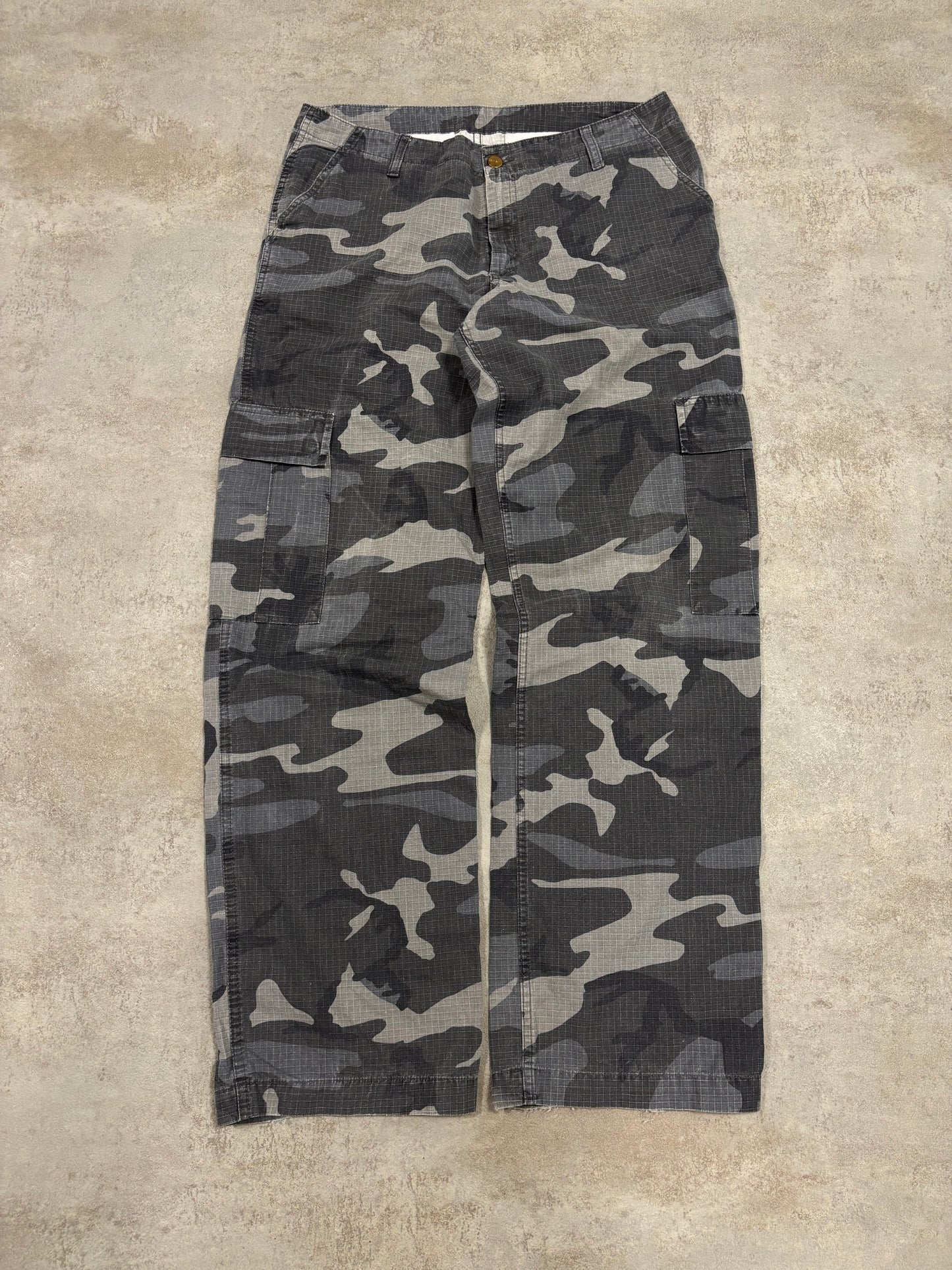 Pantalones Cargo Rectos Carhartt 00s Vintage - M