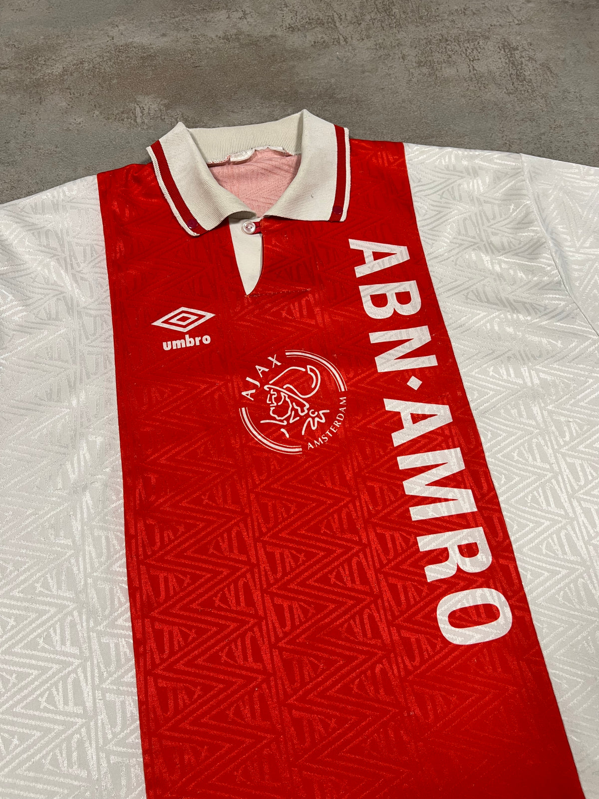 Camiseta Fútbol Vintage Umbro Ajax 1991-93 Kit - XL