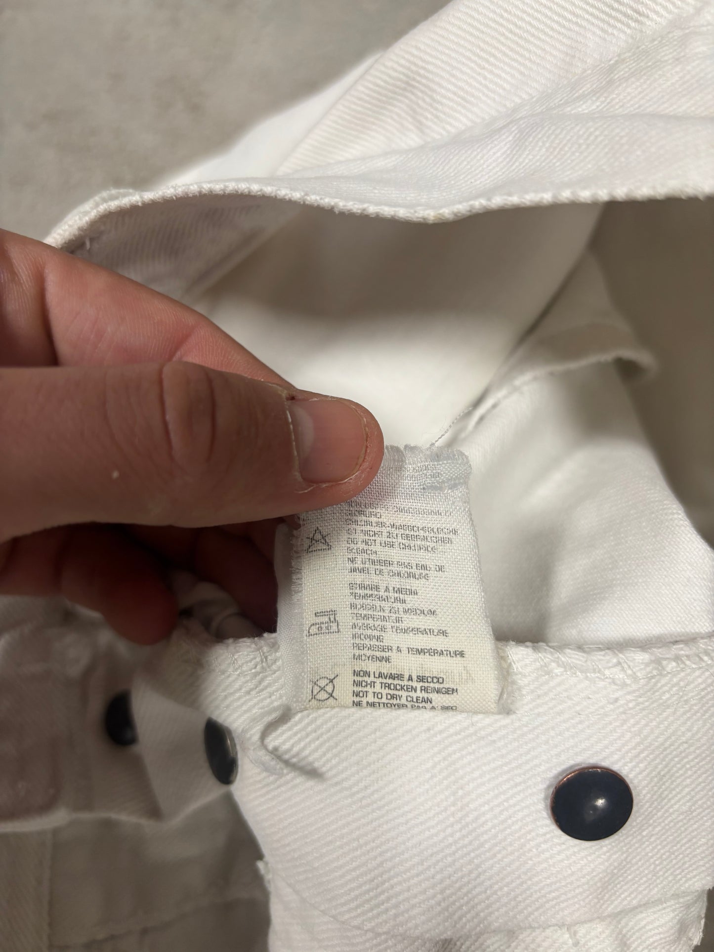 Pantalones Rectos Stone Island 90s Vintage - M