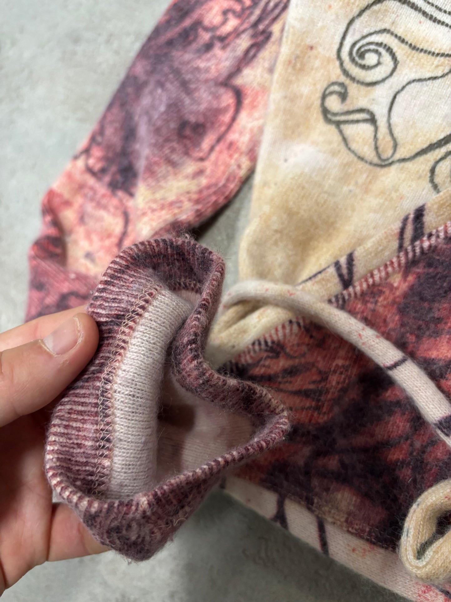 Jersey Top Manga Larga Cruzado ‘Total Print’ Just Cavalli 2002 Vintage - M