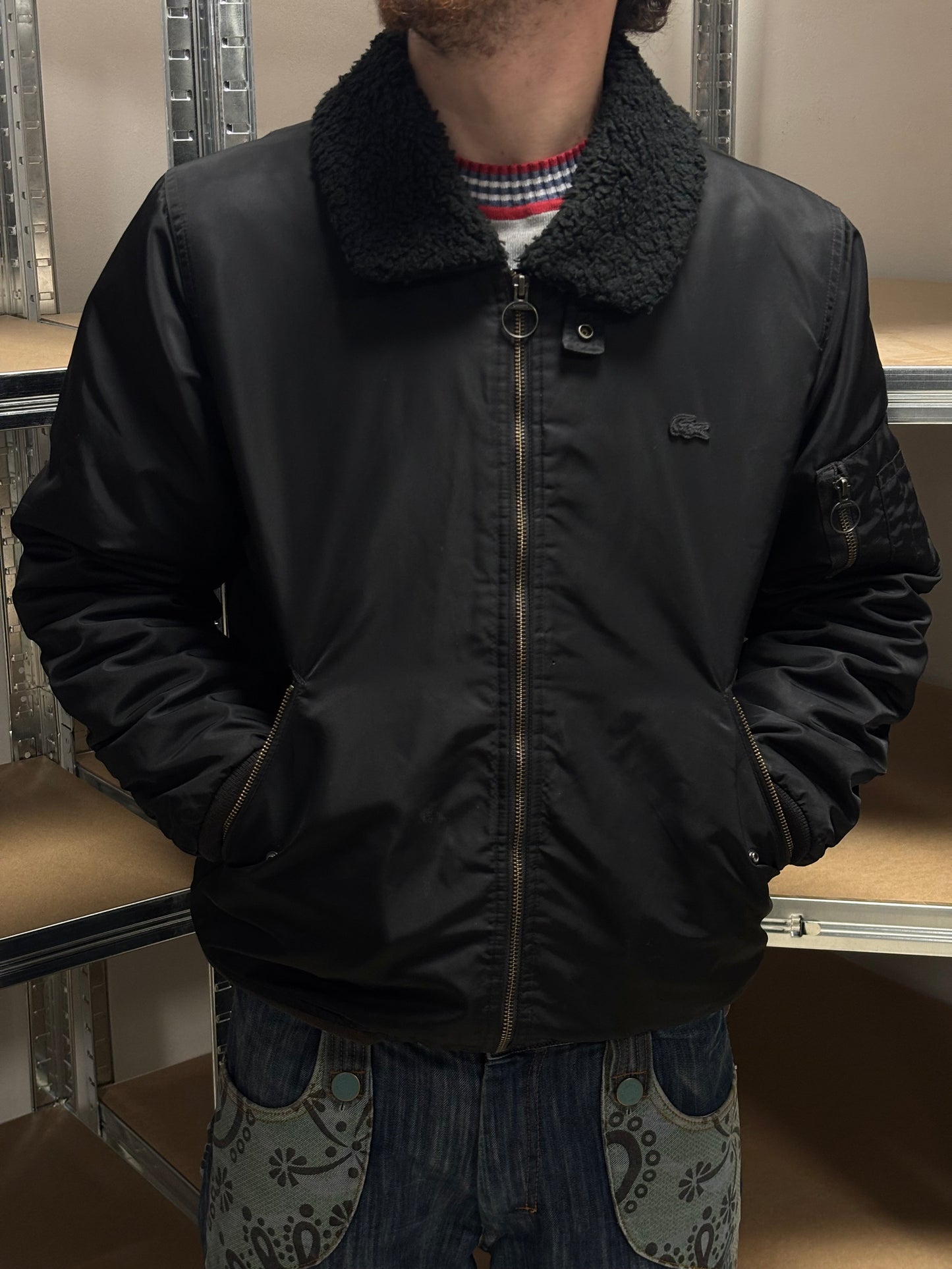 Chaqueta Bomber Lacoste - M