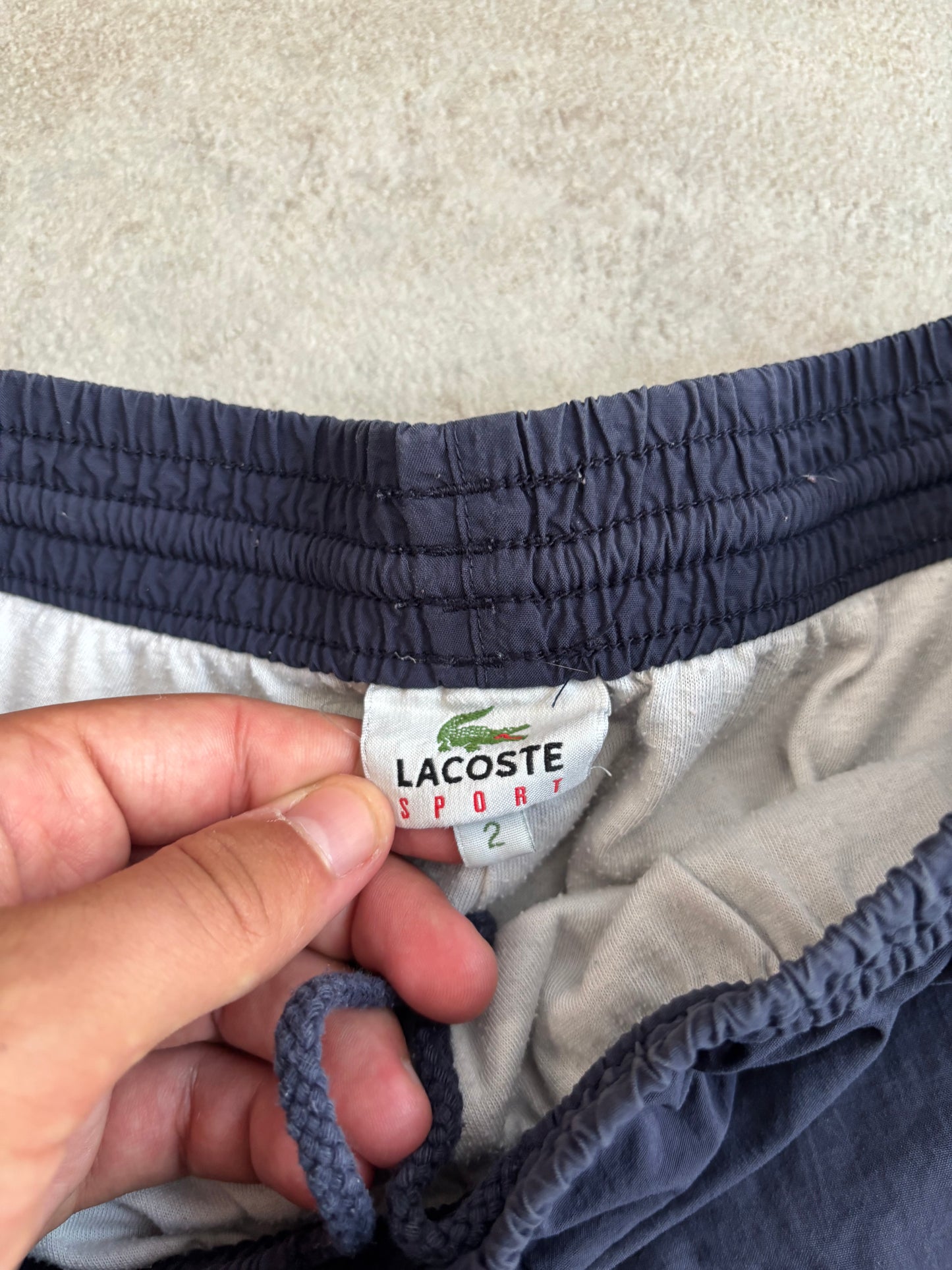 Shorts Track 3/4 Lacoste 00s Vintage - M