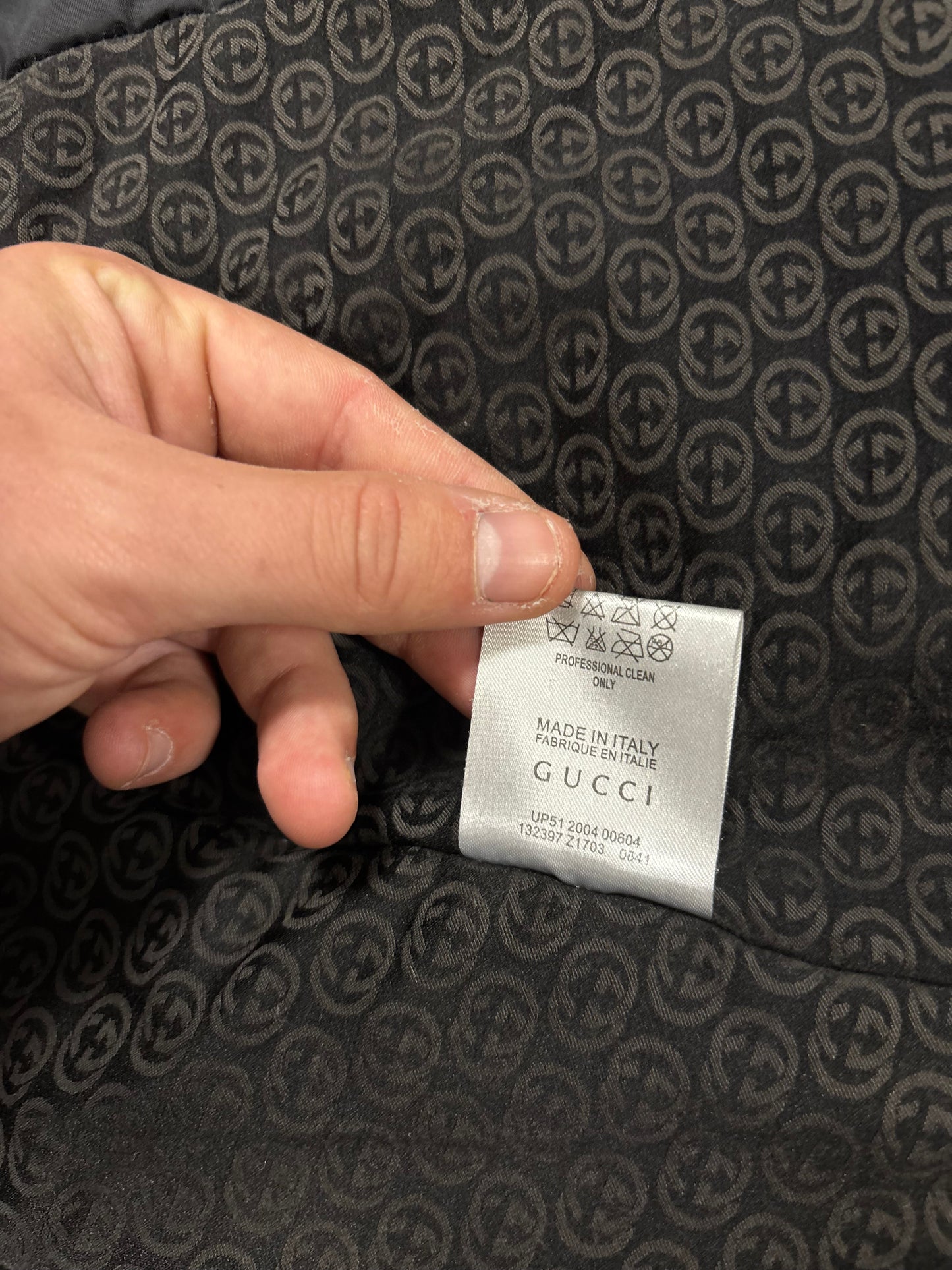 Chaqueta Blazer Nylon ‘Without Fur’ Gucci By Tom Ford AW/2004 Vintage - M