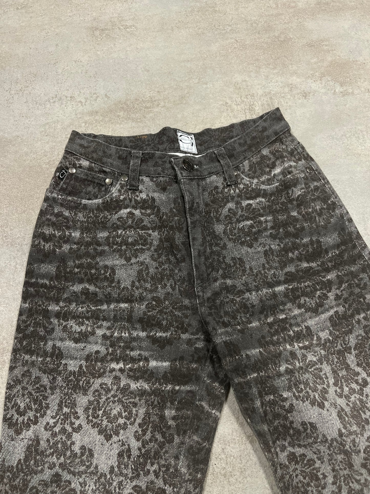 Pantalones Estampados Vintage Cavalli Jeans 00’s - S