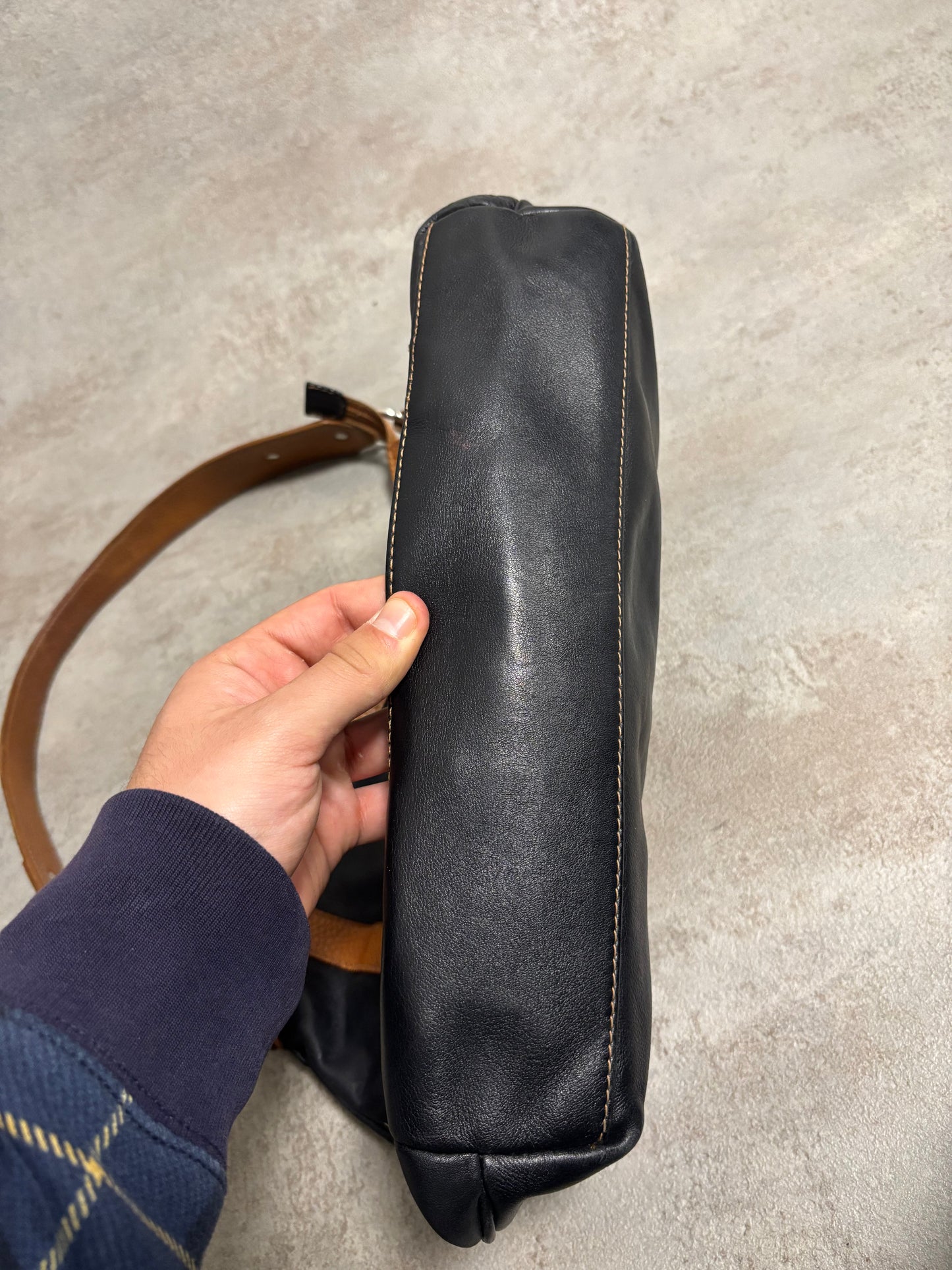 Bolso Hombro Piel ‘Dos Tonos’ Balenciaga 00s Vintage