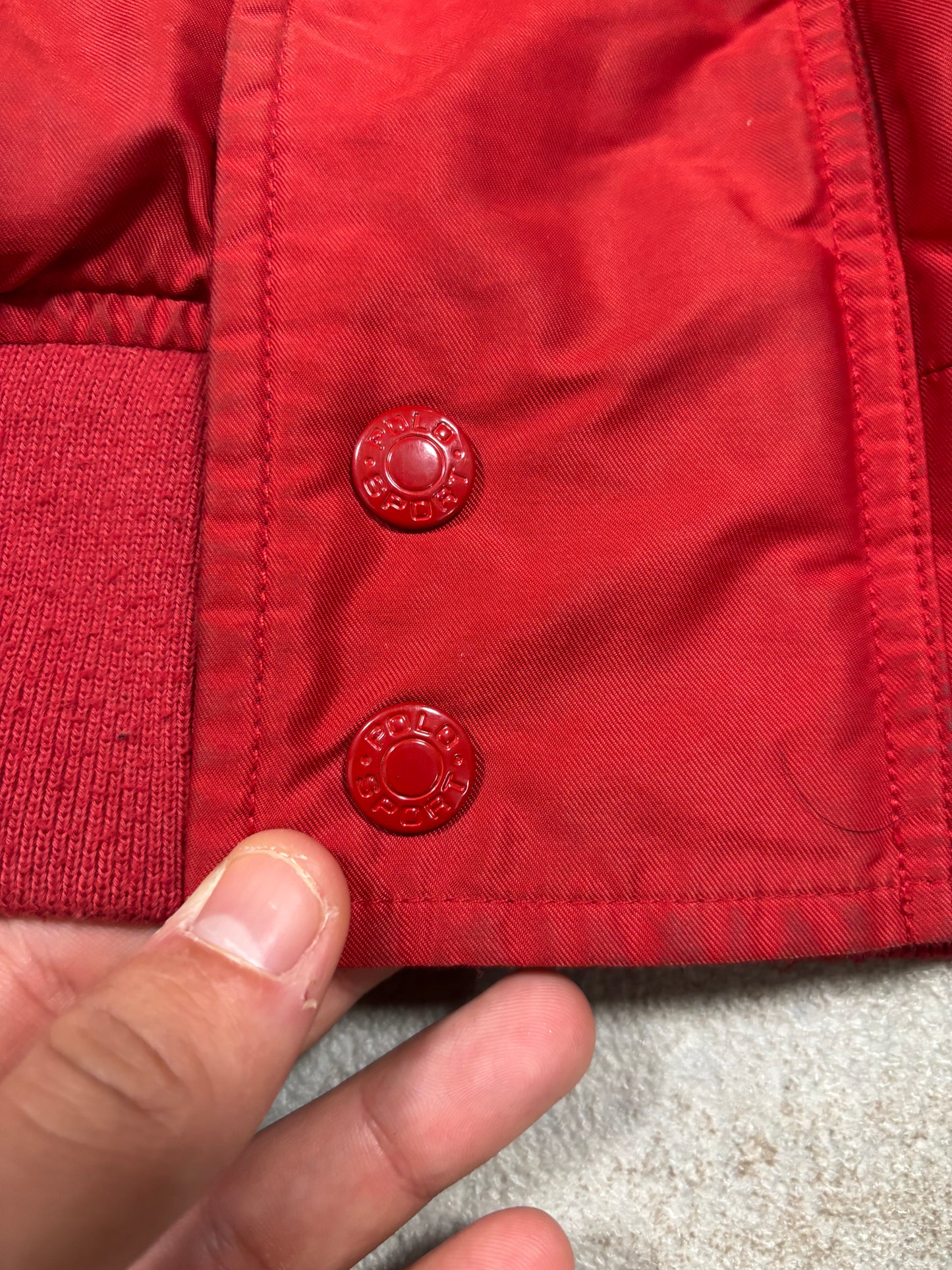 Chaqueta Bomber N-2B Polo Sport Ralph Lauren 00s Vintage - M