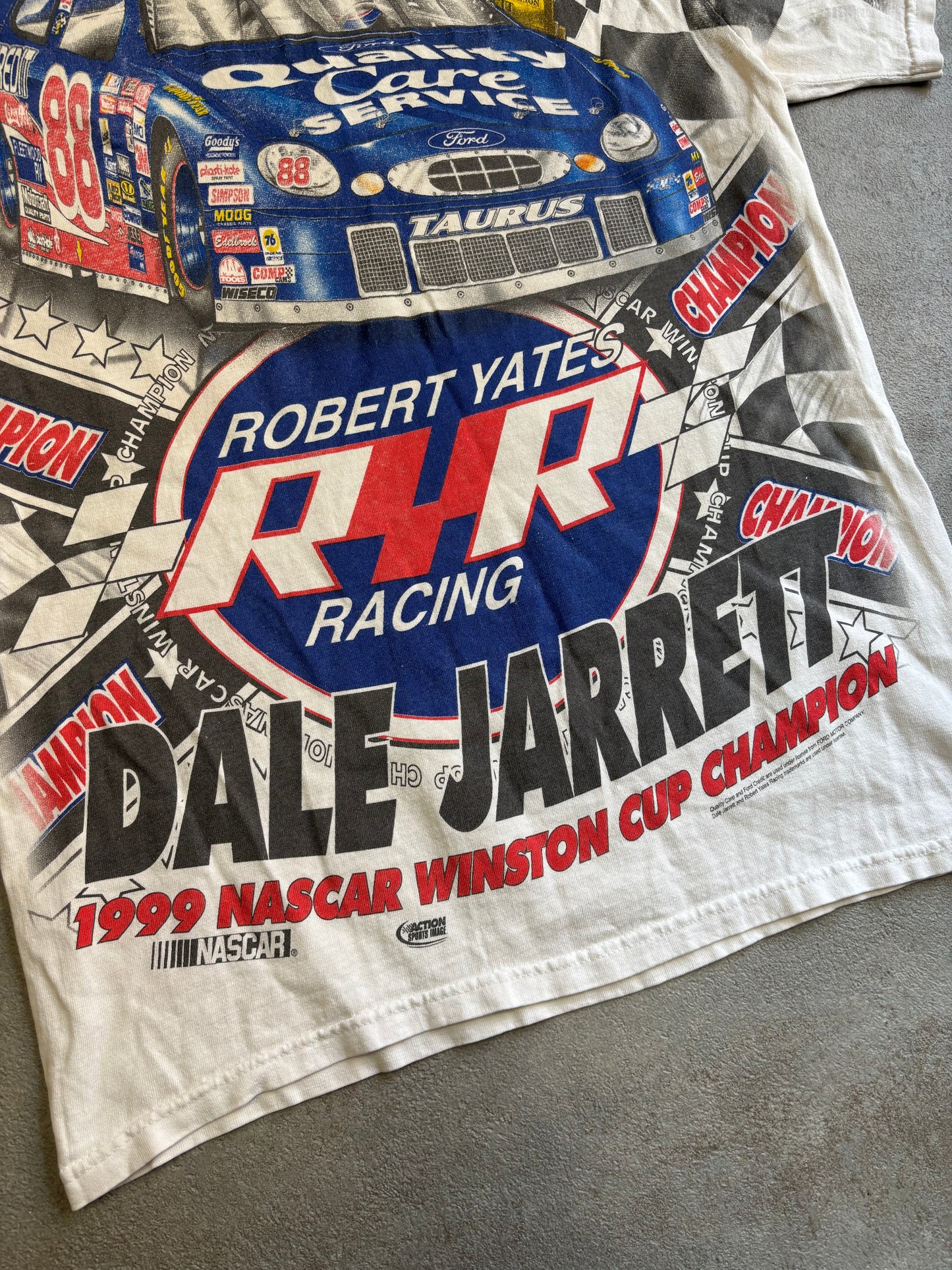 Camiseta Nascar Racing Robert Yates 1999 Champion Vintage - M