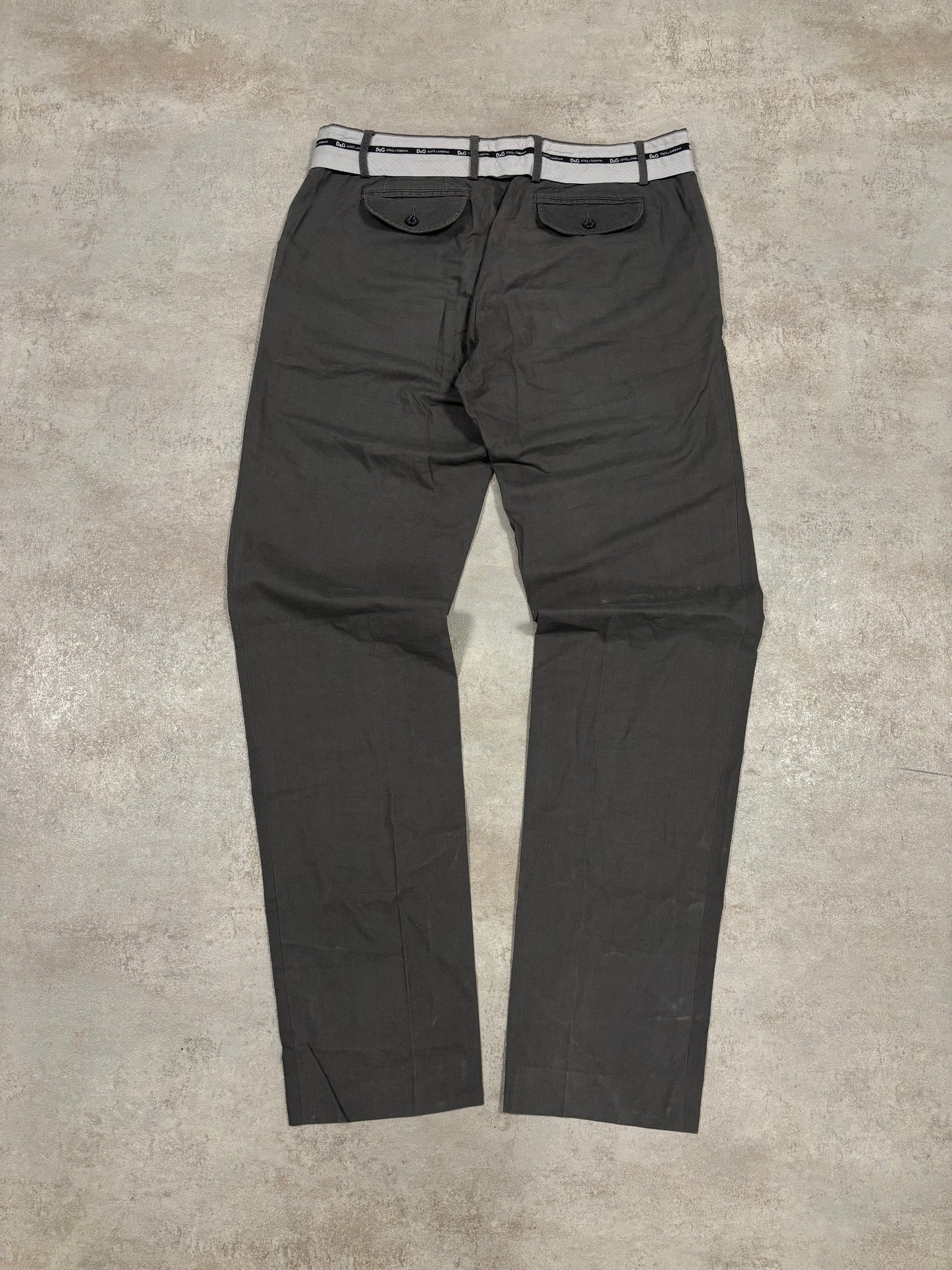 Pantalones Traje Dolce & Gabbana 2004 Vintage - L