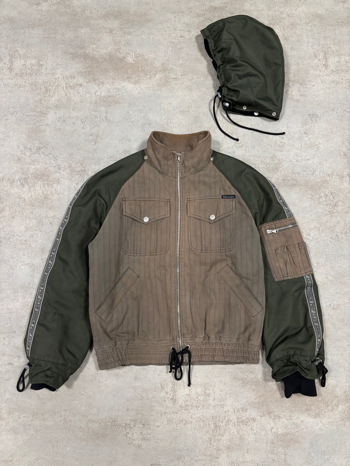 Chaqueta Cargo ‘Sun Faded’ Dolce & Gabbana Archive 2003 Vintage - M