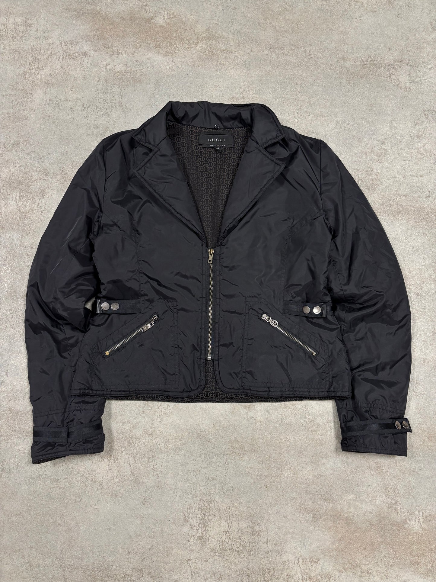 Chaqueta Blazer Nylon ‘Without Fur’ Gucci By Tom Ford AW/2004 Vintage - M