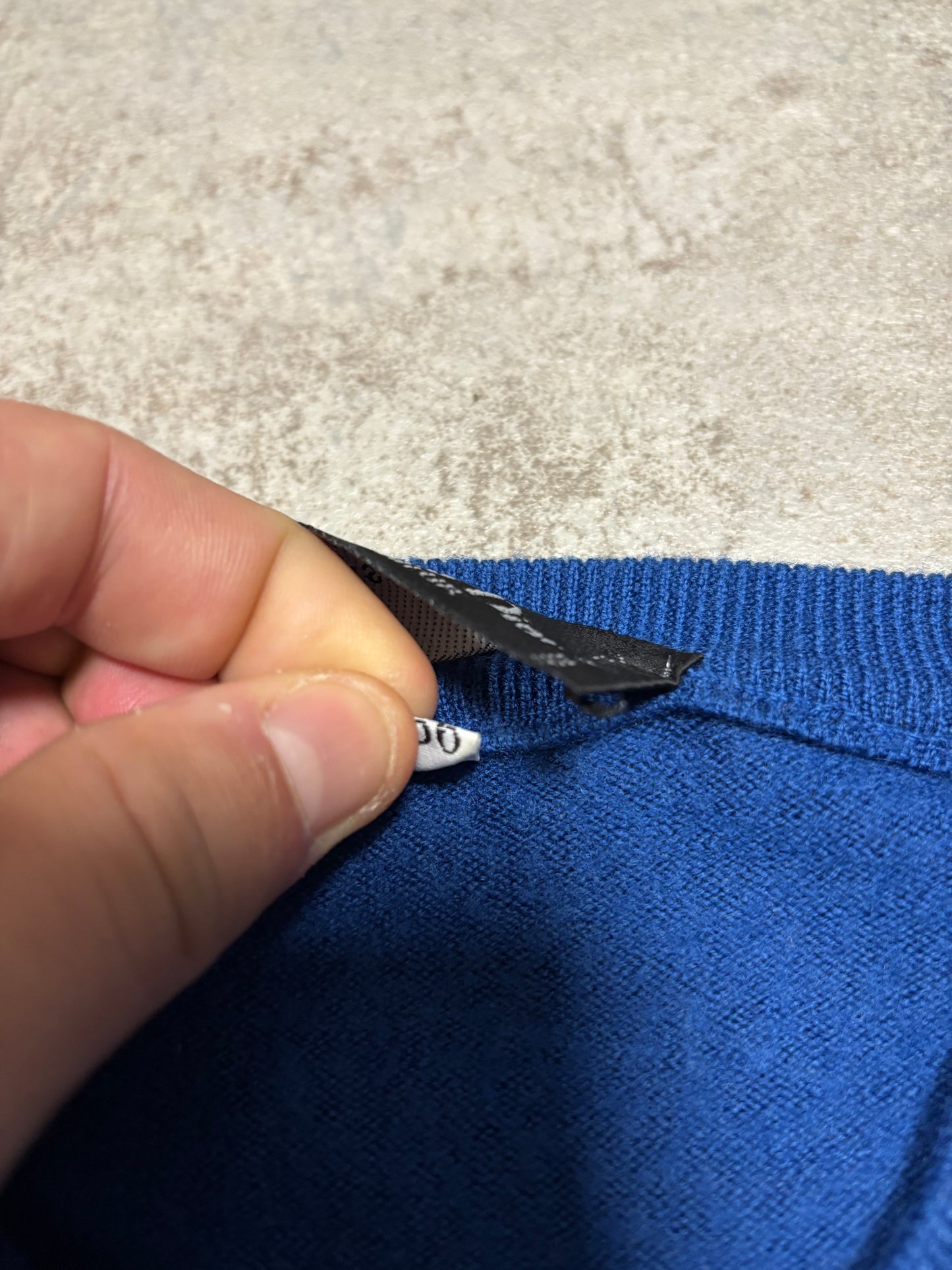 Jersey Cuello Redondo Christian Dior Monsieur 90s Vintage - M