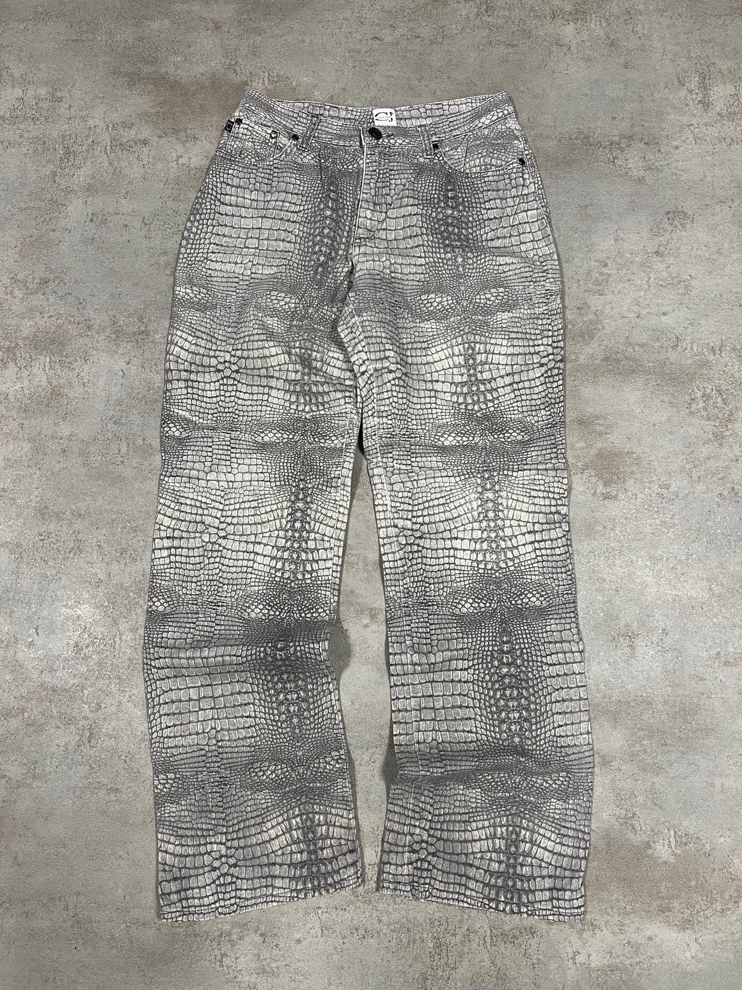 Pantalones Estampados Vintage Roberto Cavalli 2000 - L