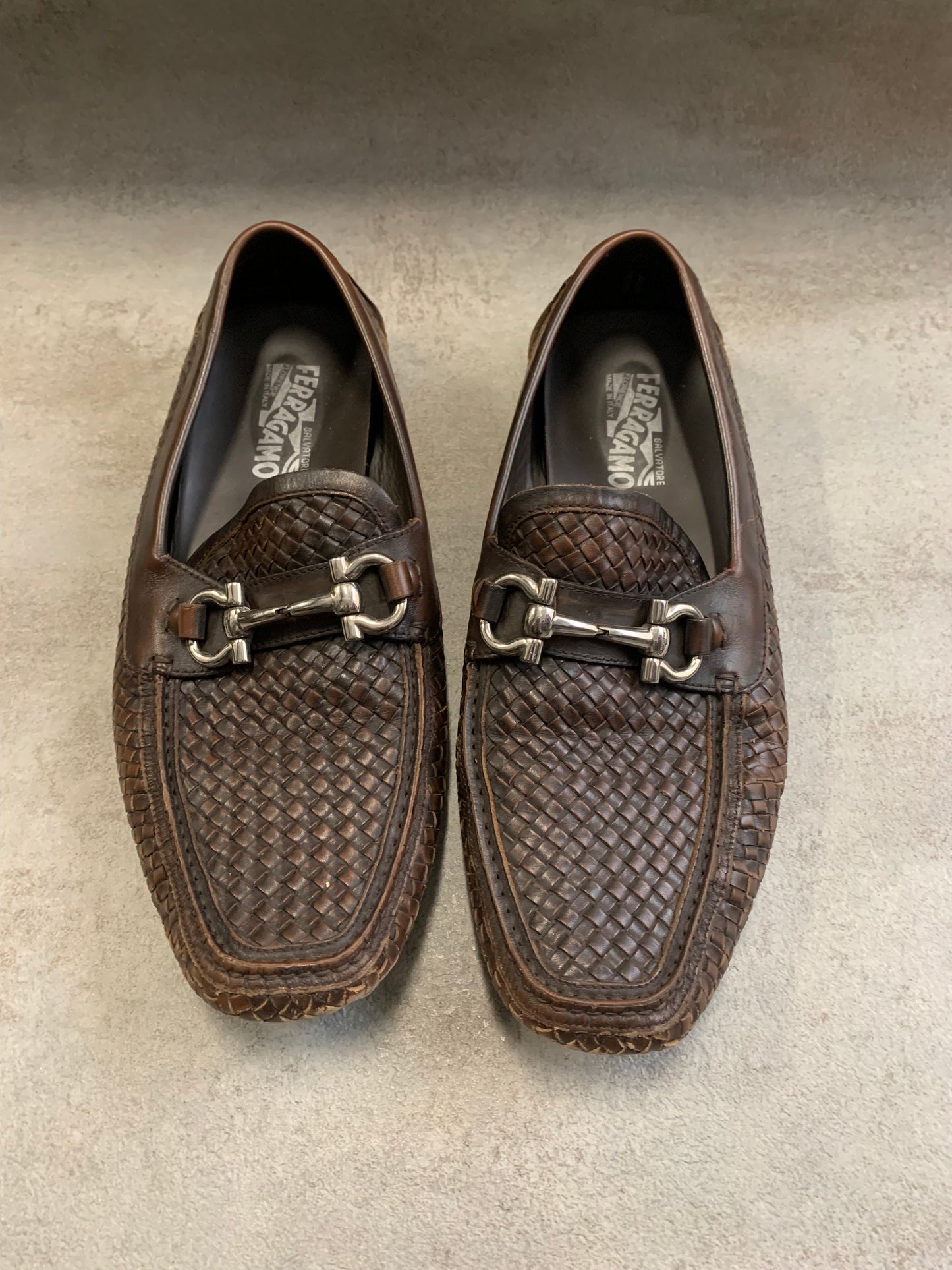 Zapatos Vintage Ferragamo ‘Snake Skin ‘ - 44